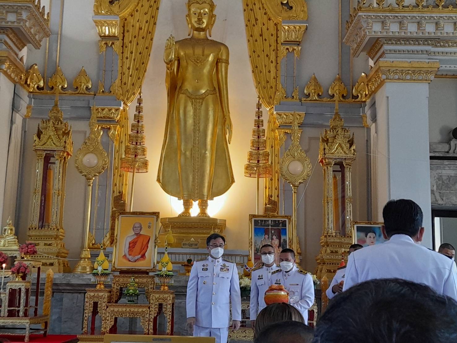 ??พช. ฉะเชิงเทรา ร่วมพิธีบรรพชาอุปสมบท 99 รูป ถวายพระพรชัยมงคล แด่สมเด็จพระเจ้าลูกเธอ เจ้าฟ้าพัชรกิติยาภาฯ วันที่ 3