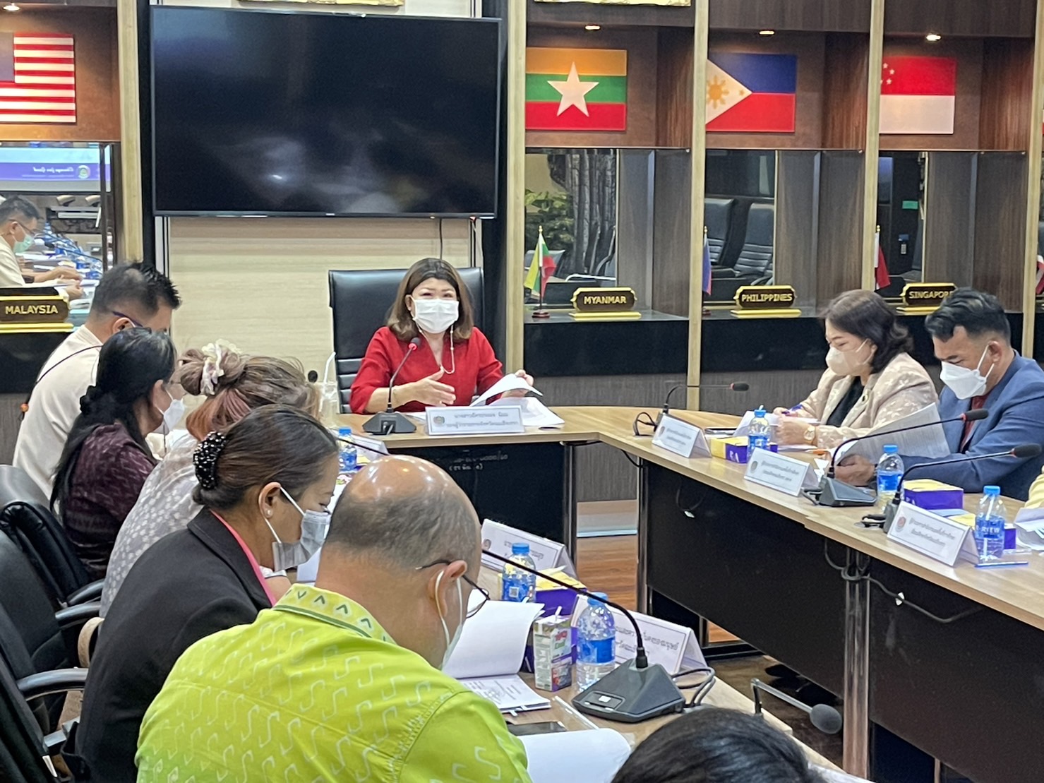 ??พช. ฉะเชิงเทรา ร่วมประชุมคณะกรรมการบริหารกองทุนพัฒนาเด็กชนบทฯ