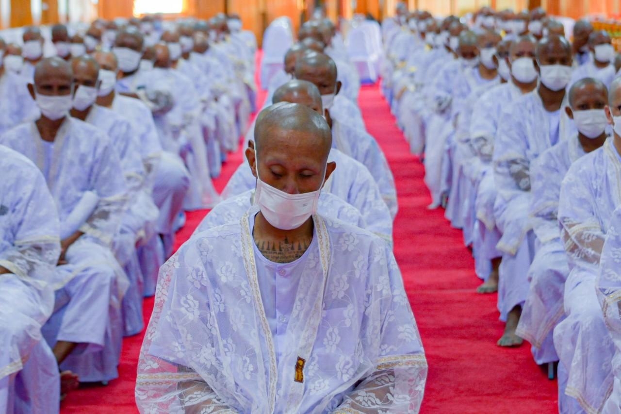 ??พช. ฉะเชิงเทรา ร่วมพิธีบรรพชาอุปสมบท 99 รูป ถวายพระพรชัยมงคล แด่สมเด็จพระเจ้าลูกเธอ เจ้าฟ้าพัชรกิติยาภาฯ วันที่ 2