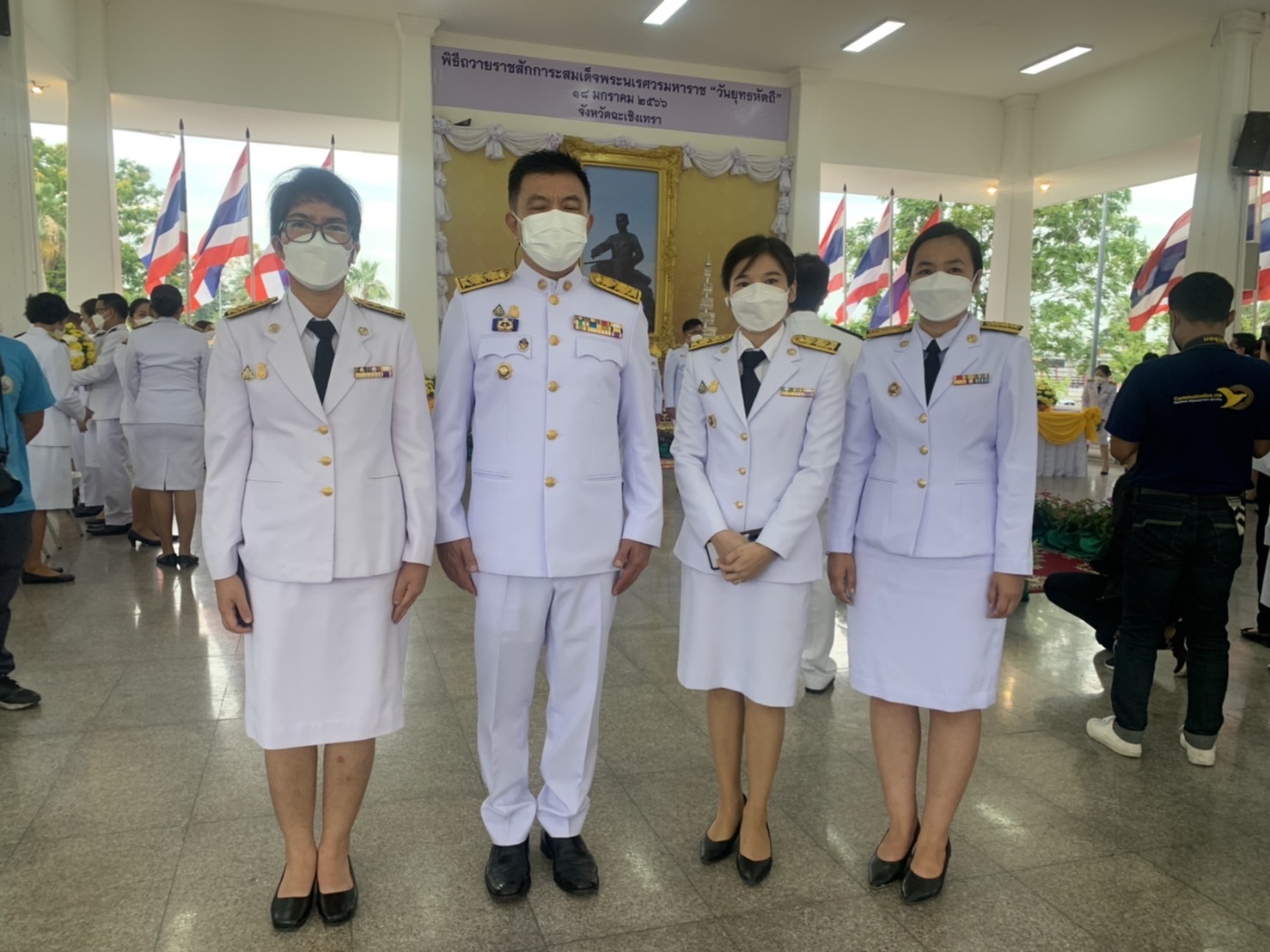 ??พช. ฉะเชิงเทรา ร่วมพิธีวันยุทธหัตถีสมเด็จพระนเรศวรมหาราช ประจำปี 2566