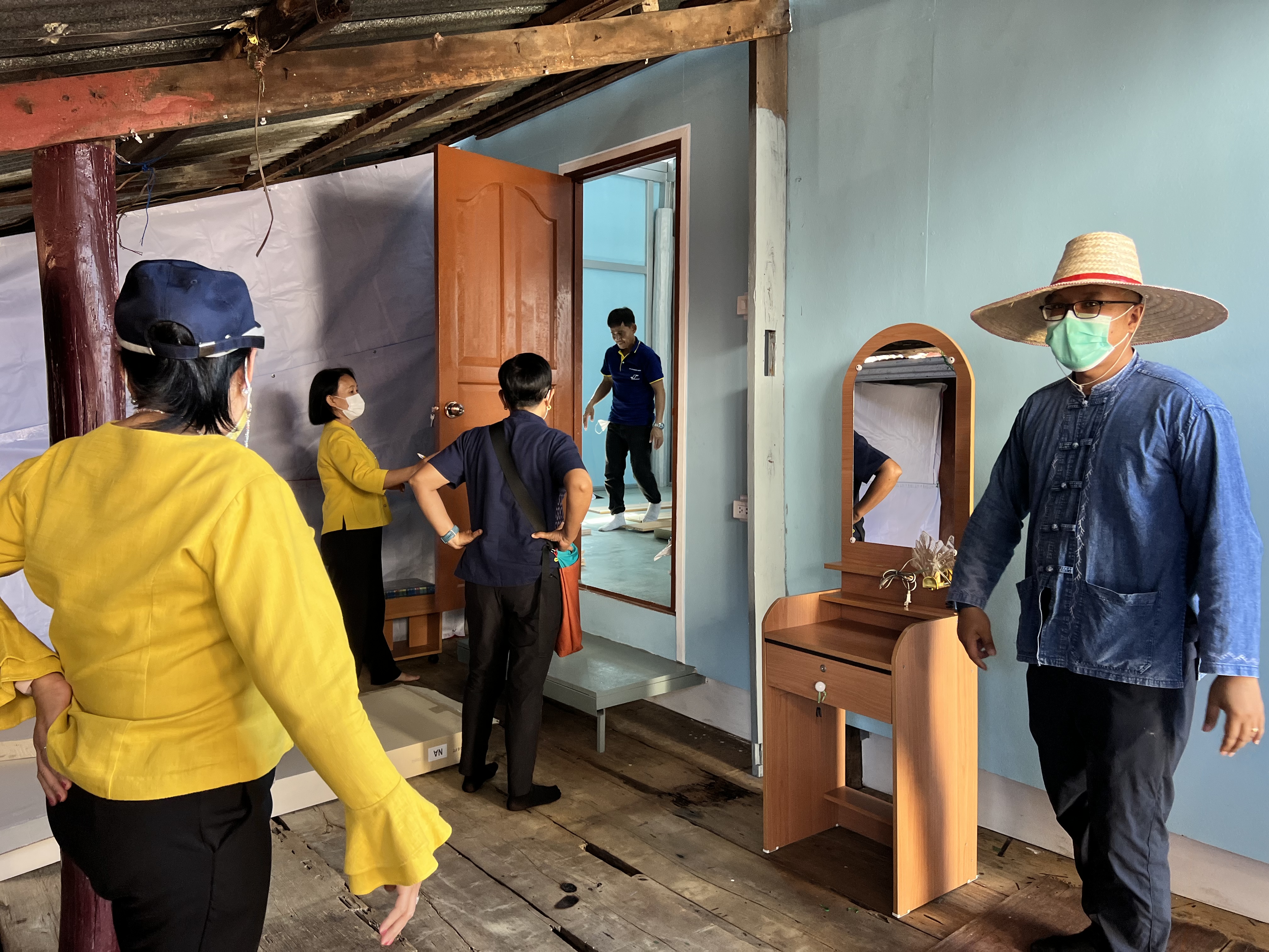 ??พช. ฉะเชิงเทรา เตรียมความพร้อมส่งมอบบ้าน GLO และติดตามการดำเนินงาน จปฐ.