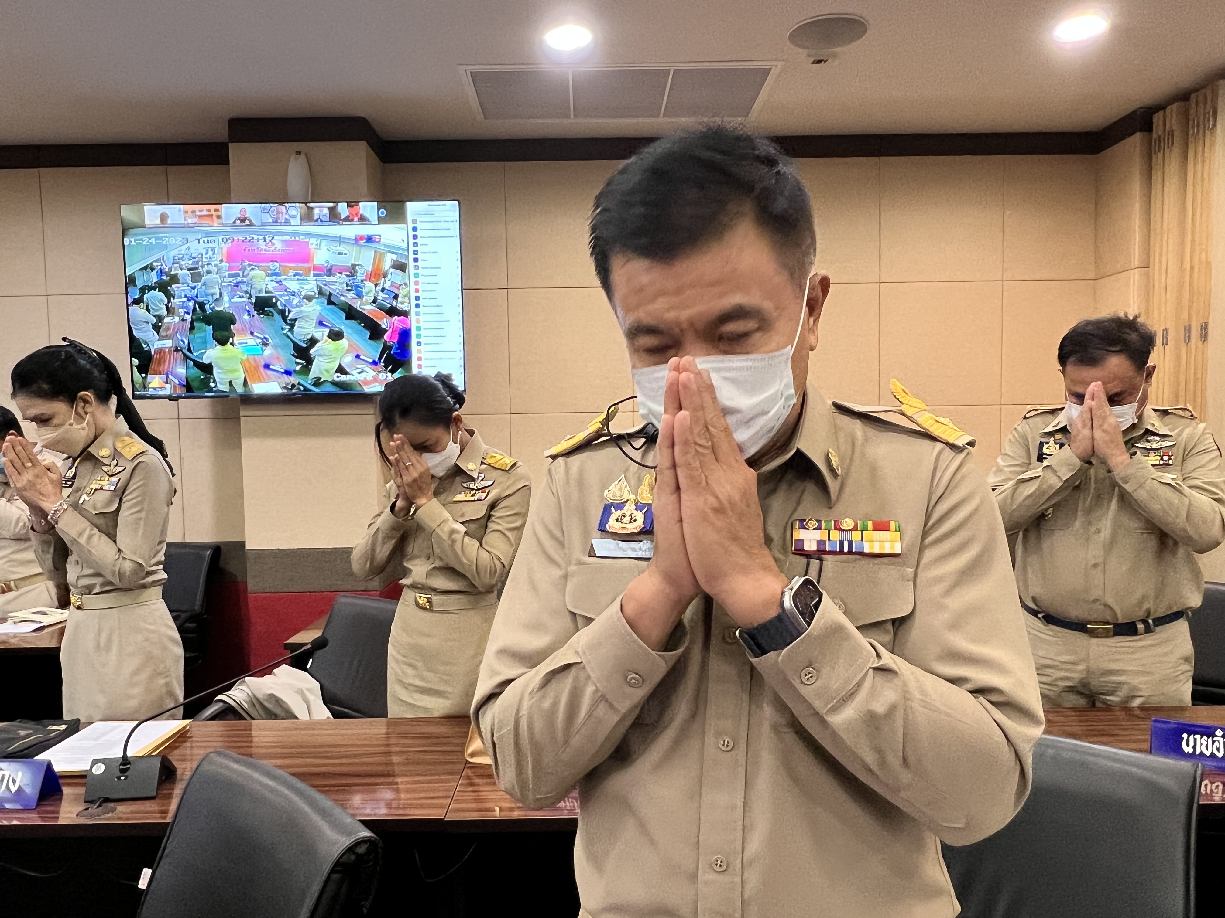 ??พช. แปดริ้วร่วมประชุมหัวหน้าส่วนจังหวัด – เชิดชูเกียรติ สารสนเทศตำบลต้นแบบ ตำบลท่าข้าม อำเภอบางปะกง