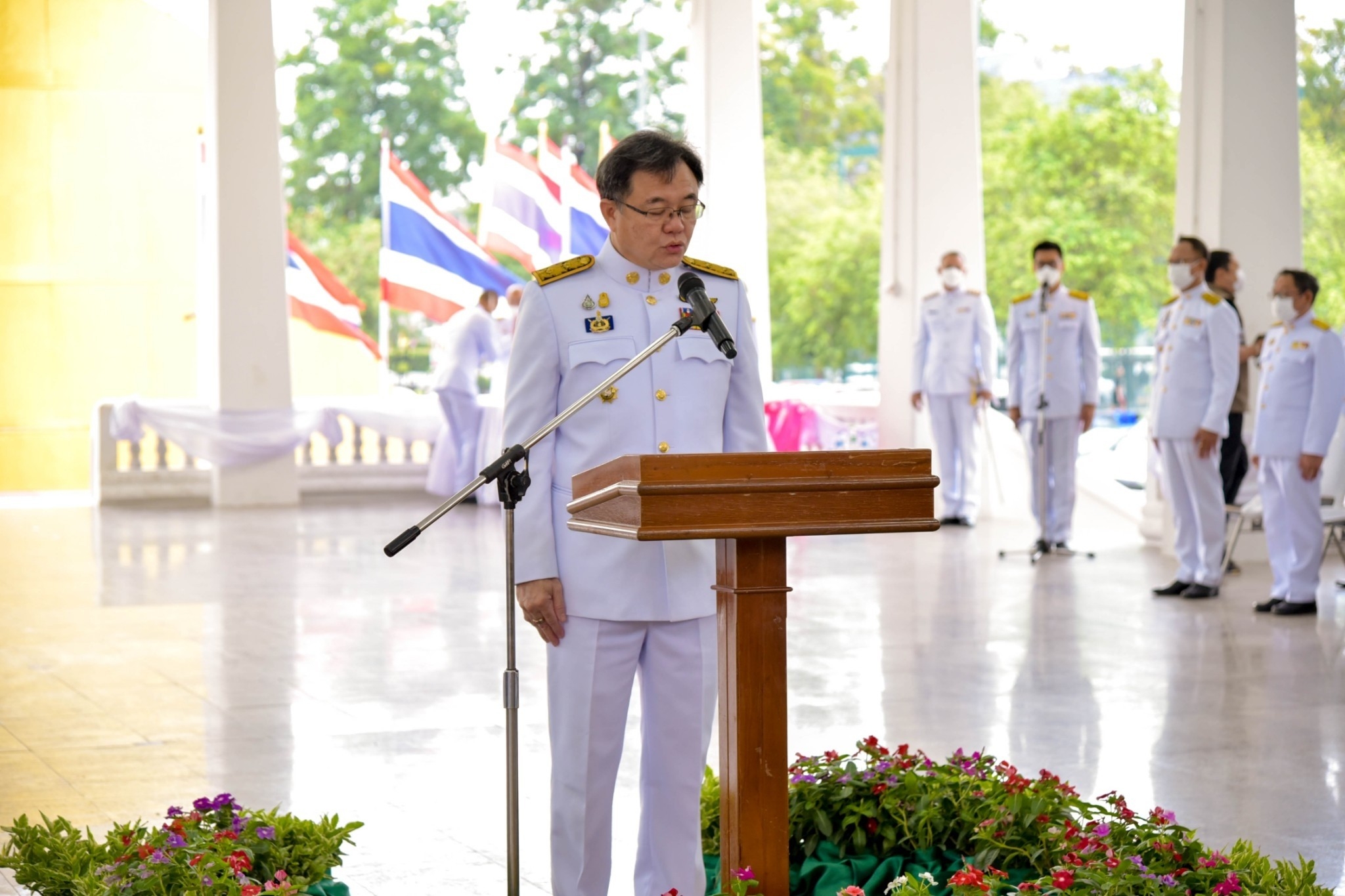 ??พช. ฉะเชิงเทรา ร่วมพิธีวันยุทธหัตถีสมเด็จพระนเรศวรมหาราช ประจำปี 2566