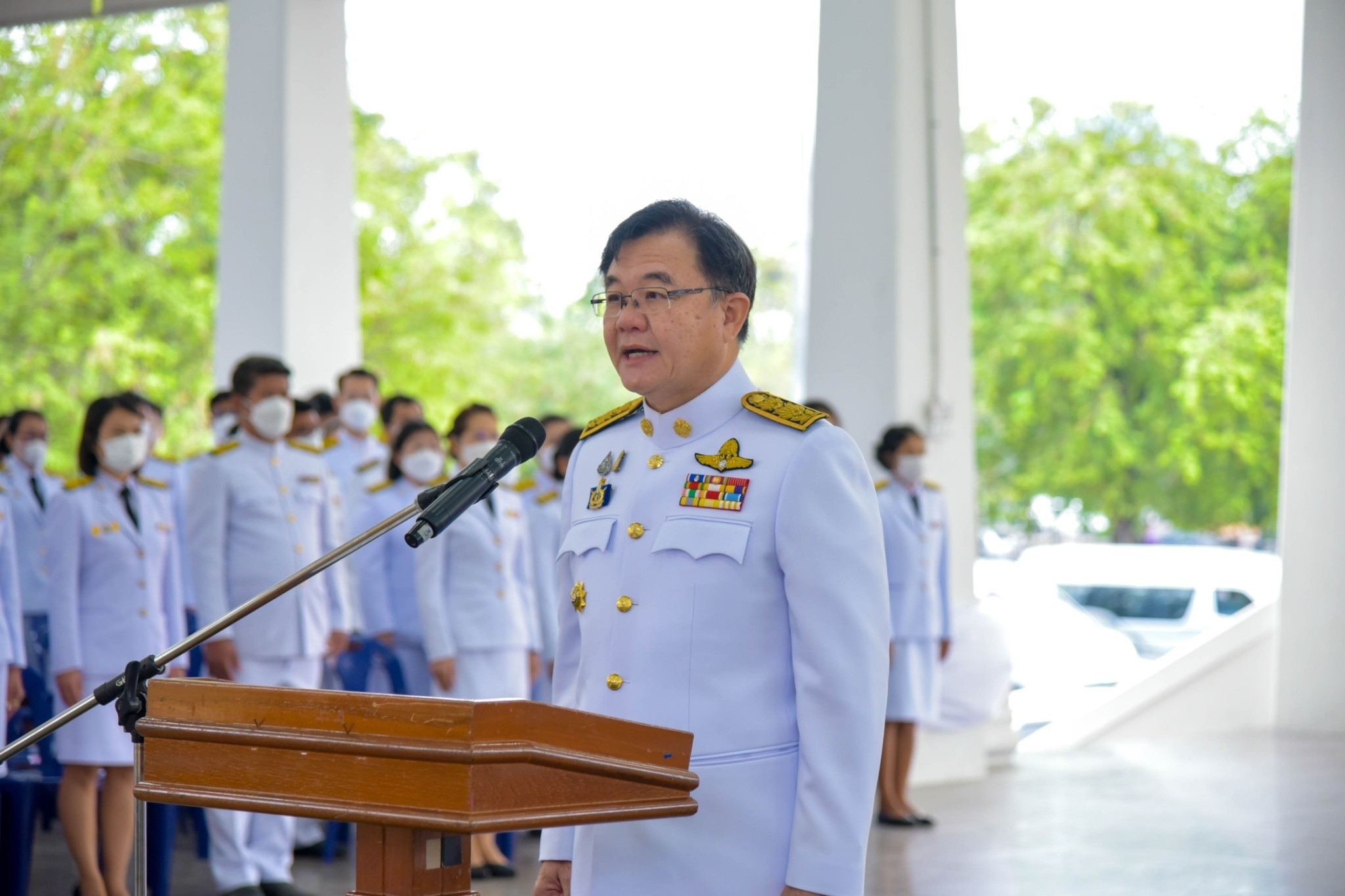 ??พช. ฉะเชิงเทรา ร่วมพิธีวันยุทธหัตถีสมเด็จพระนเรศวรมหาราช ประจำปี 2566
