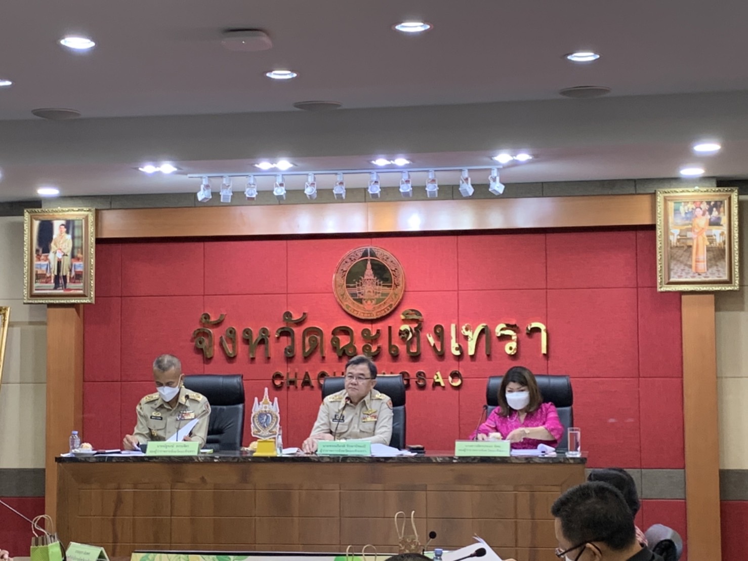 ??พช.ฉะเชิงเทรา ร่วมประชุมคณะกรรมการบริหารงานจังหวัดแบบบูรณาการ (ก.บ.จ.) จังหวัดฉะเชิงเทรา