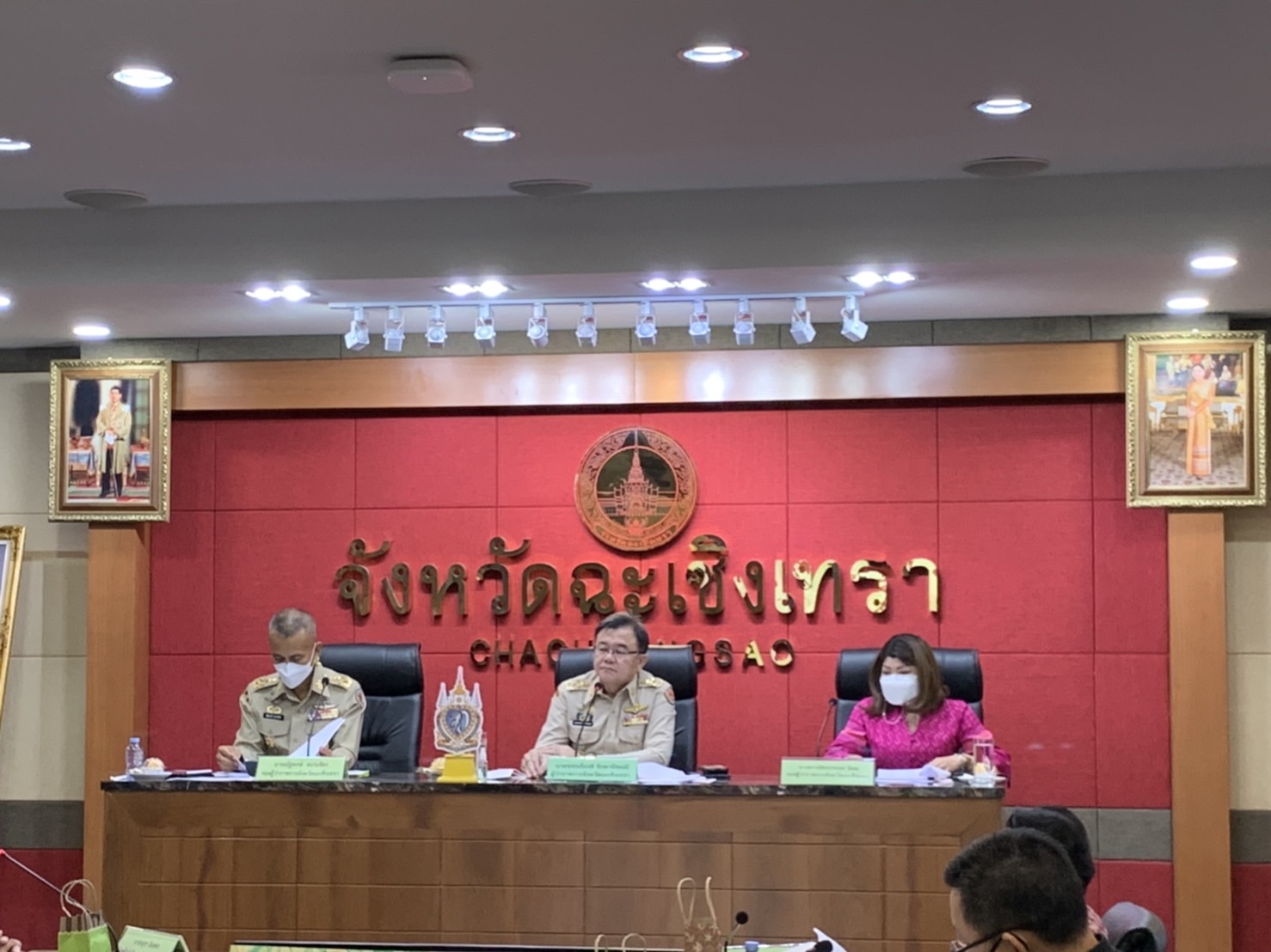??พช.ฉะเชิงเทรา ร่วมประชุมคณะกรรมการบริหารงานจังหวัดแบบบูรณาการ (ก.บ.จ.) จังหวัดฉะเชิงเทรา