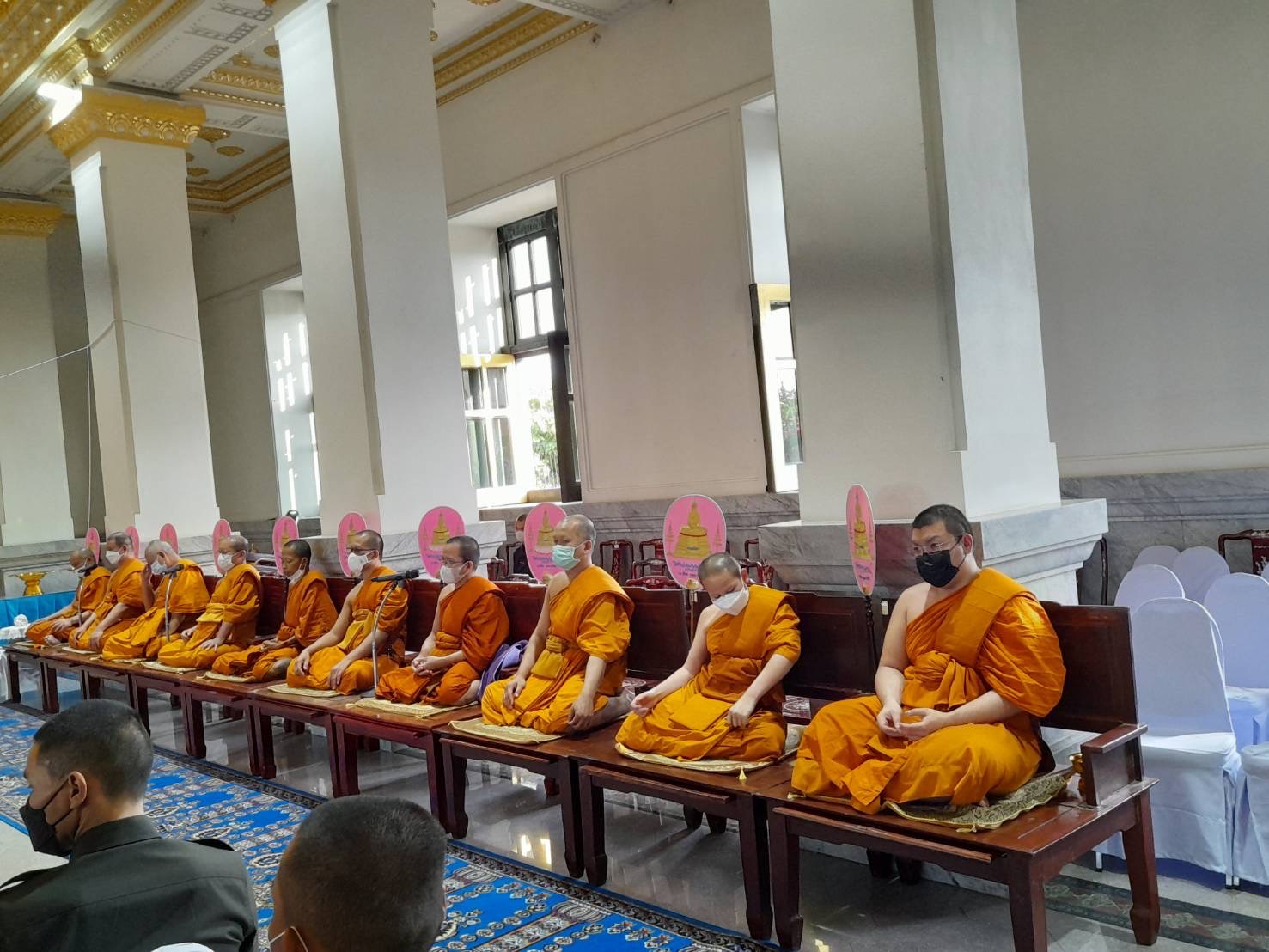 ??พช.ฉะเชิงเทราร่วมพิธีเจริญพระพุทธมนต์และเจริญจิตภาวนาถวายพระพรชัยมงคลแด่สมเด็จพระเจ้าลูกเธอ เจ้าฟ้าพัชรกิติยาภา นเรนทิราเทพยวดี กรมหลวงราชสาริณีสิริพัชร มหาวัชรราชธิดา