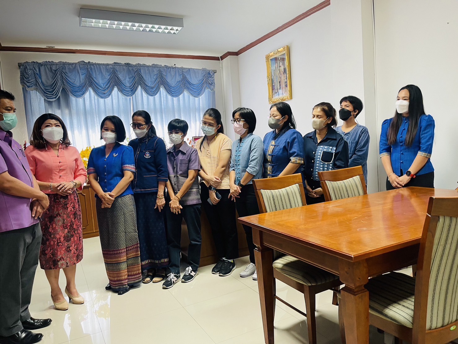 ??พช.ฉะเชิงเทราร่วมอวยพรปีใหม่ 2566 แก่รองผู้ว่าราชการจังหวัดฉะเชิงเทรา