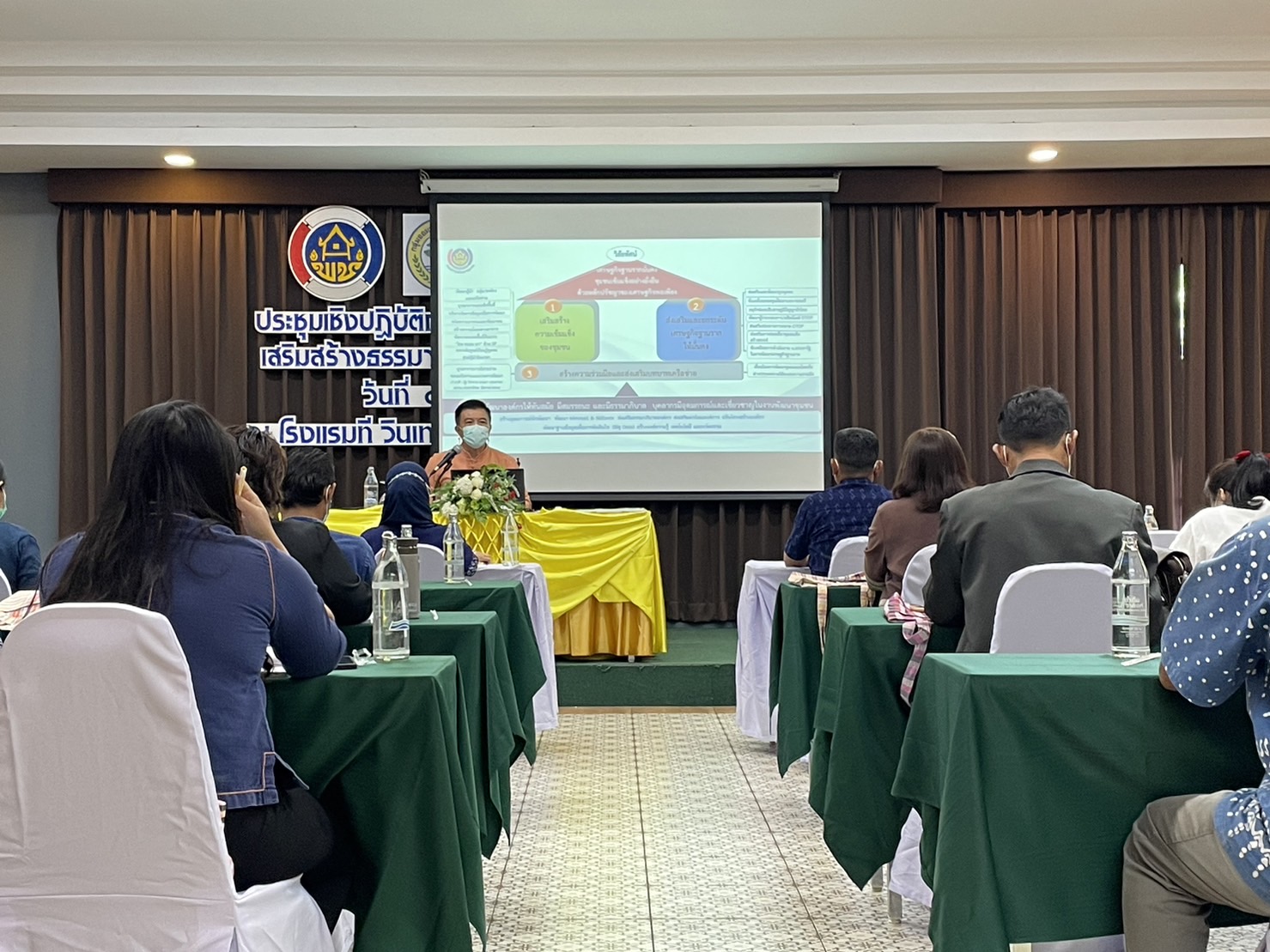 ??พช.ฉะเชิงเทราจัดประชุมเชิงปฏิบัติการเพิ่มศักยภาพงานทุนชุมชนเสริมสร้างธรรมาภิบาลและการเข้าถึงแหล่งทุน