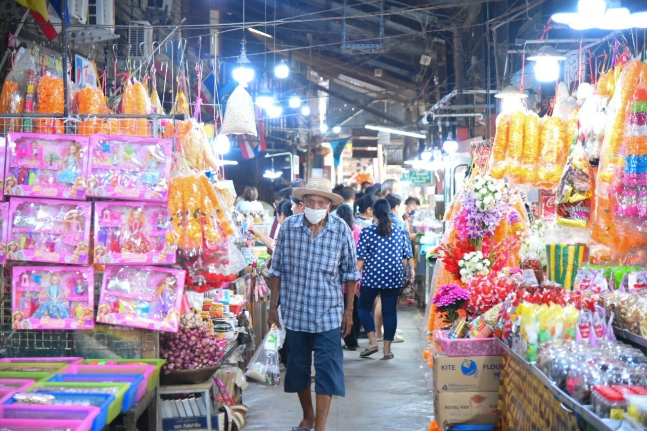 พช. ฉะเชิงเทรา ร่วมพิธีเปิดงานประเพณีตลาดคลองสวน 100 ปี