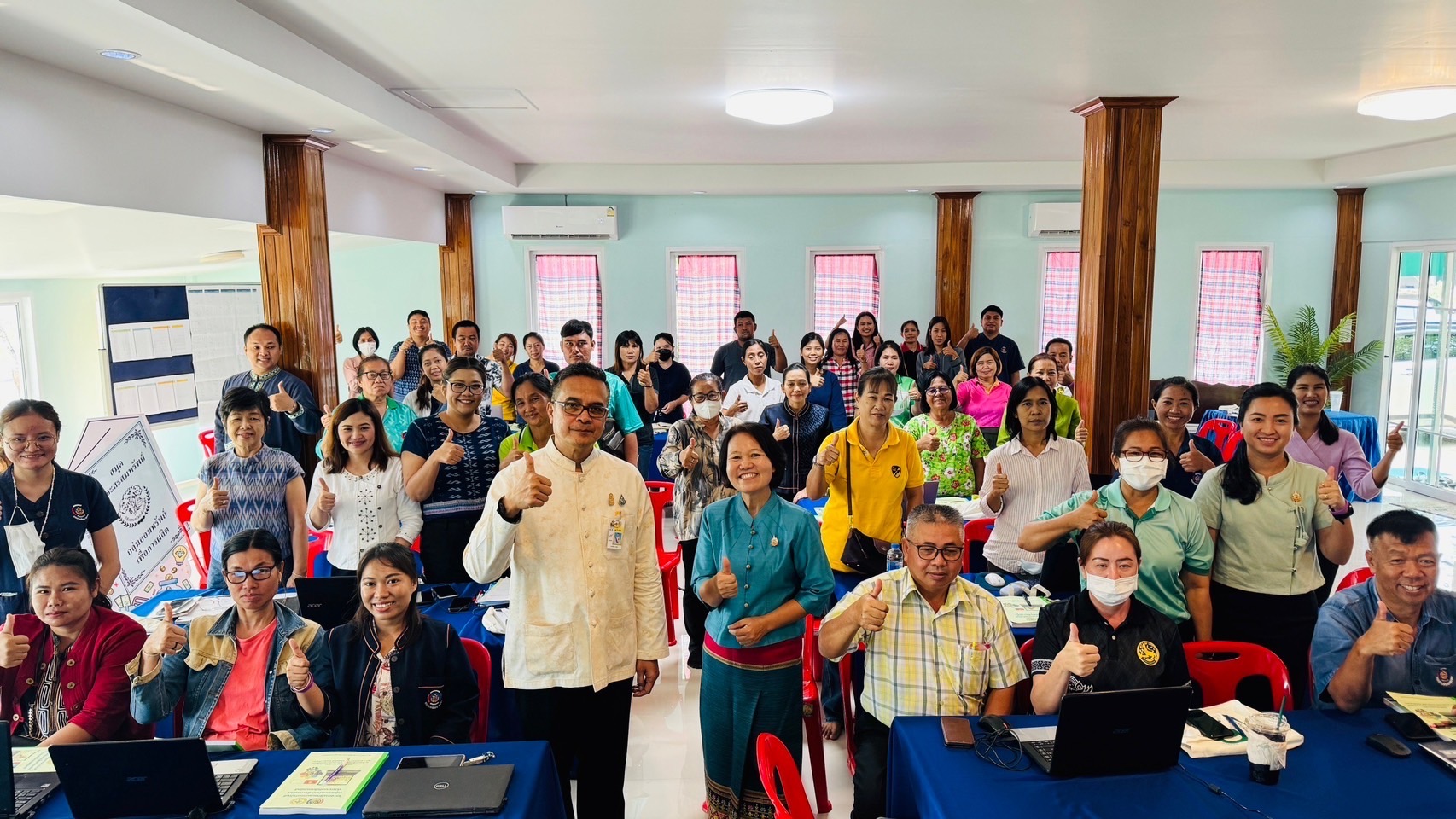 ผู้ตรวจ กรมฯ พช. ตรวจ ติดตาม และสนับสนุนโครงการฝึกอบรมการทำบัญชีกลุ่มออมทรัพย์เพื่อการผลิตด้วยระบบอิเล็กทรอนิกส์