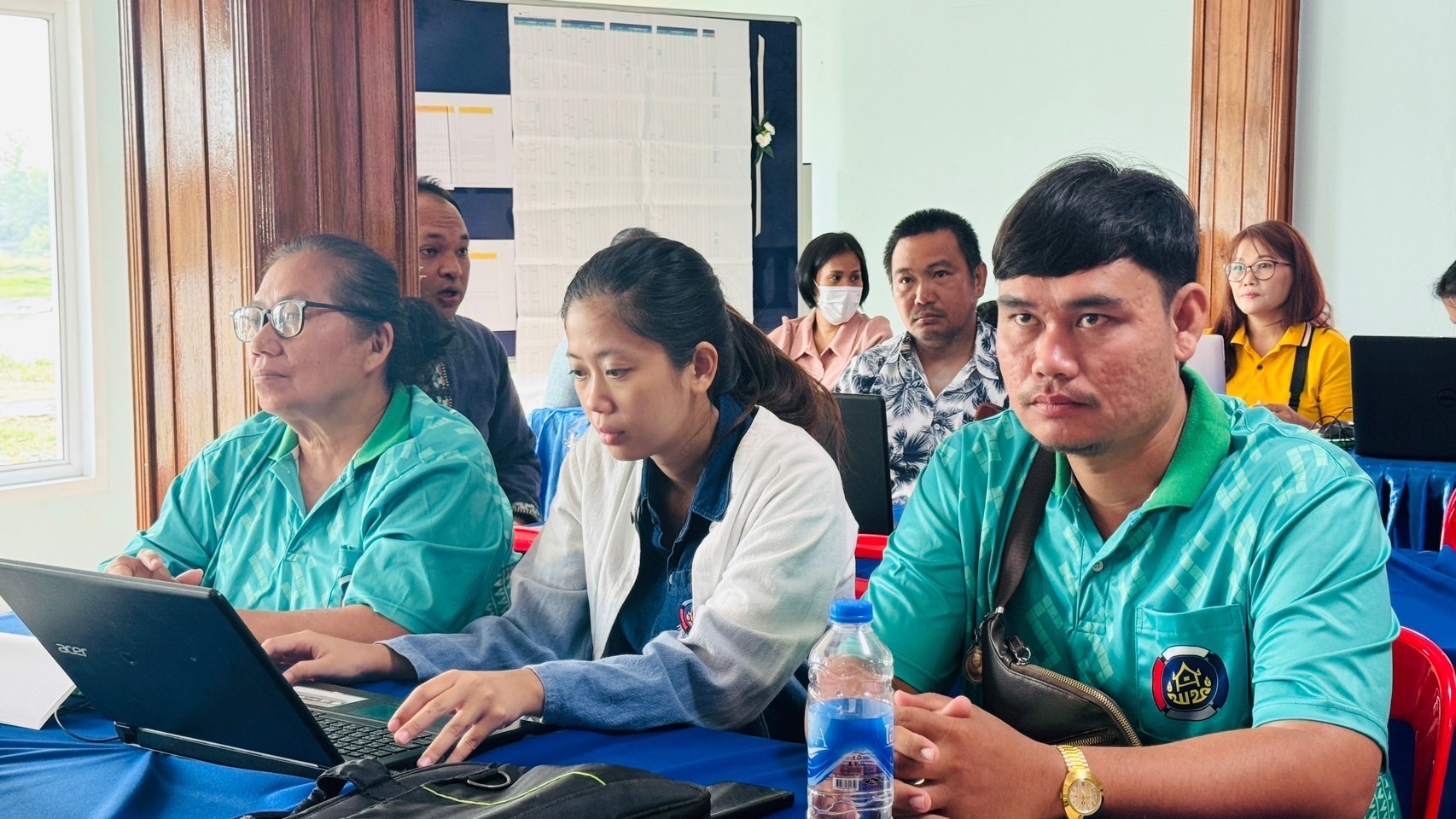 ผู้ตรวจ กรมฯ พช. ตรวจ ติดตาม และสนับสนุนโครงการฝึกอบรมการทำบัญชีกลุ่มออมทรัพย์เพื่อการผลิตด้วยระบบอิเล็กทรอนิกส์
