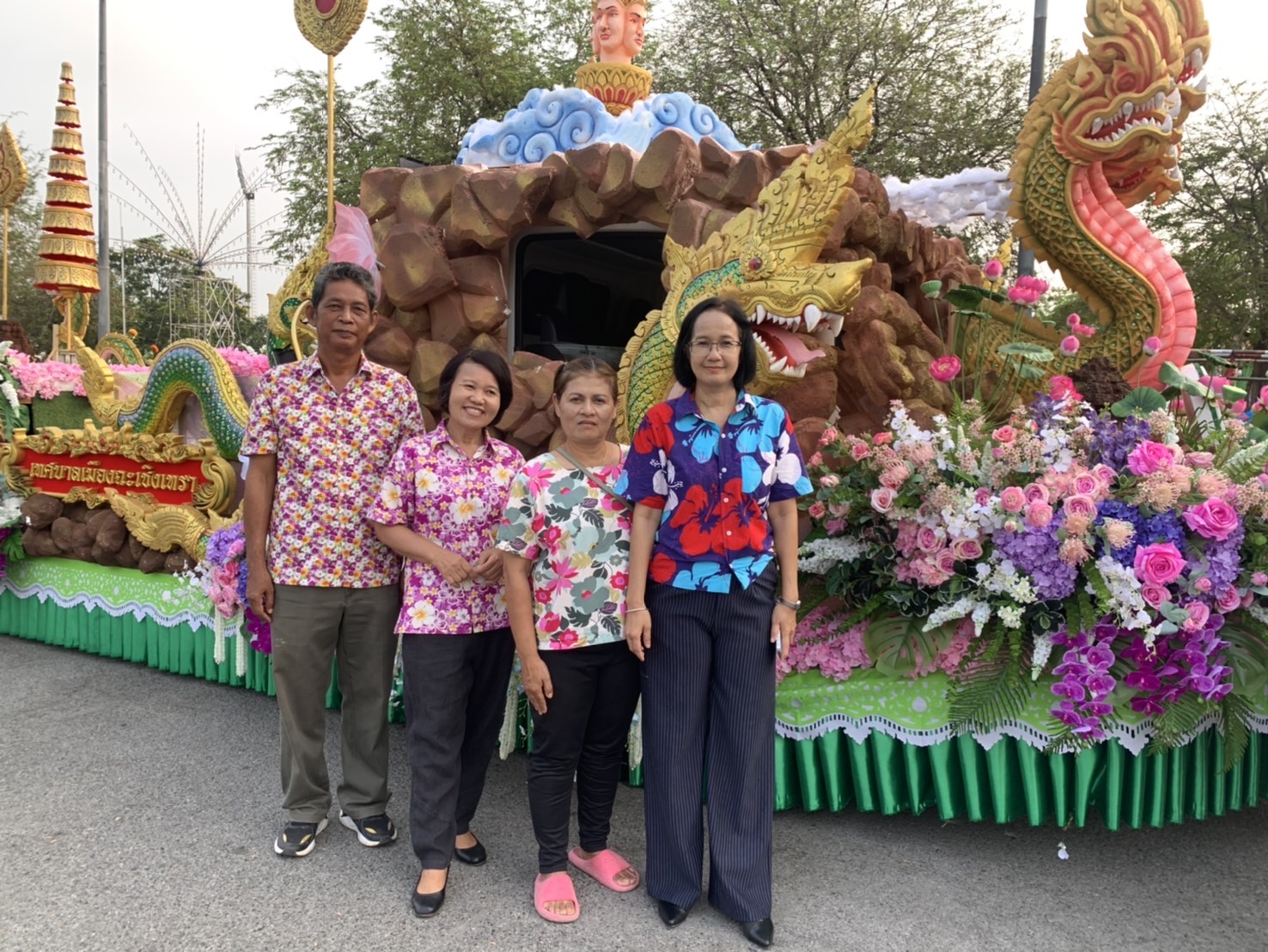 พช. ฉะเชิงเทรา ร่วมงานประเพณีสงกรานต์ ประจำปี 2567