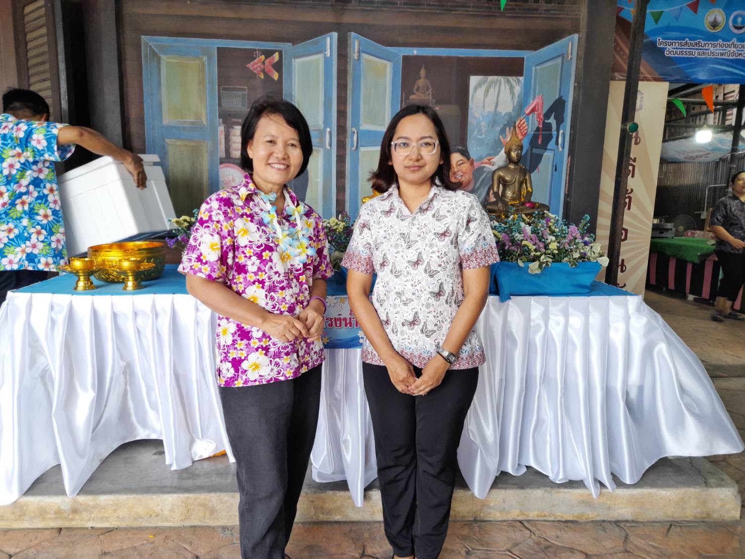 พช. ฉะเชิงเทรา ร่วมพิธีเปิดงานประเพณีตลาดคลองสวน 100 ปี