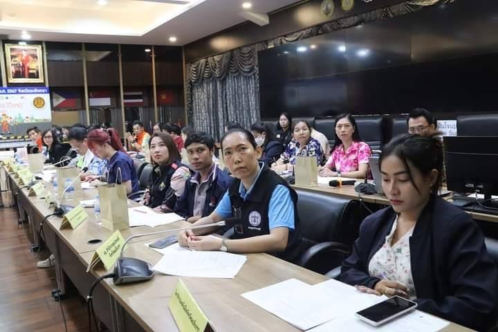 พช. ฉะเชิงเทรา ร่วมประชุมคณะกรรมการศูนย์ปฏิบัติการป้องกันและลดอุบัติเหตุทางถนนช่วงเทศกาลสงกรานต์ พ.ศ. 2567 จังหวัดฉะเชิงเทรา