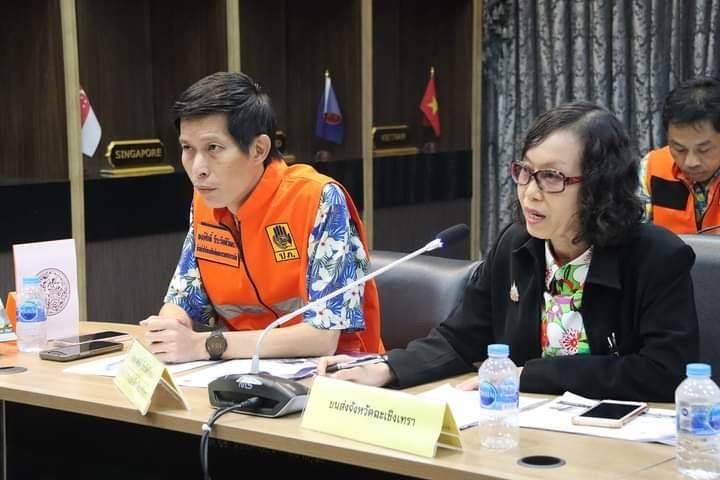 พช. ฉะเชิงเทรา ร่วมประชุมคณะกรรมการศูนย์ปฏิบัติการป้องกันและลดอุบัติเหตุทางถนนช่วงเทศกาลสงกรานต์ พ.ศ. 2567 จังหวัดฉะเชิงเทรา