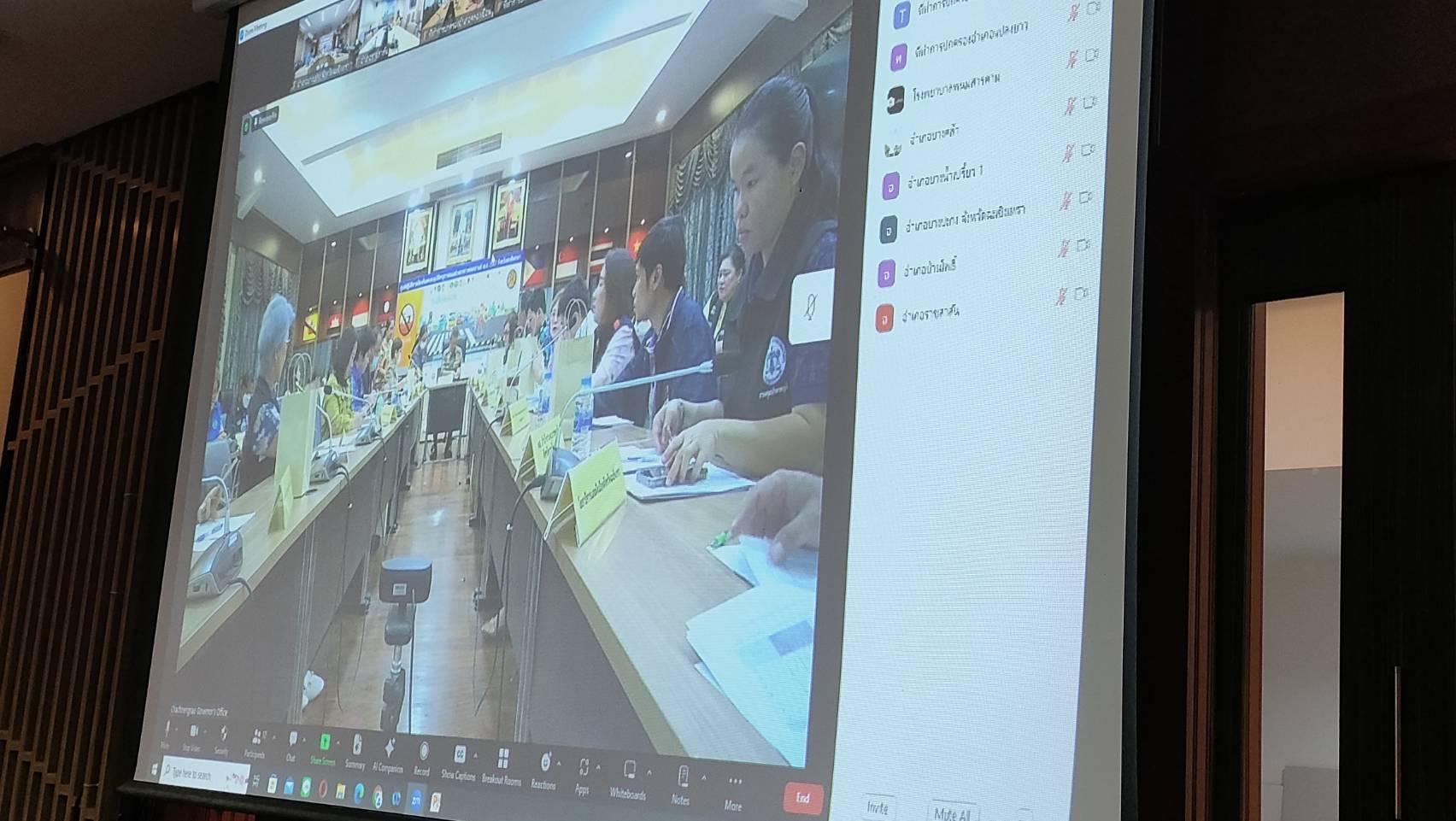 พช. ฉะเชิงเทรา ร่วมประชุมคณะกรรมการศูนย์ปฏิบัติการป้องกันและลดอุบัติเหตุทางถนนช่วงเทศกาลสงกรานต์ พ.ศ. 2567 จังหวัดฉะเชิงเทรา