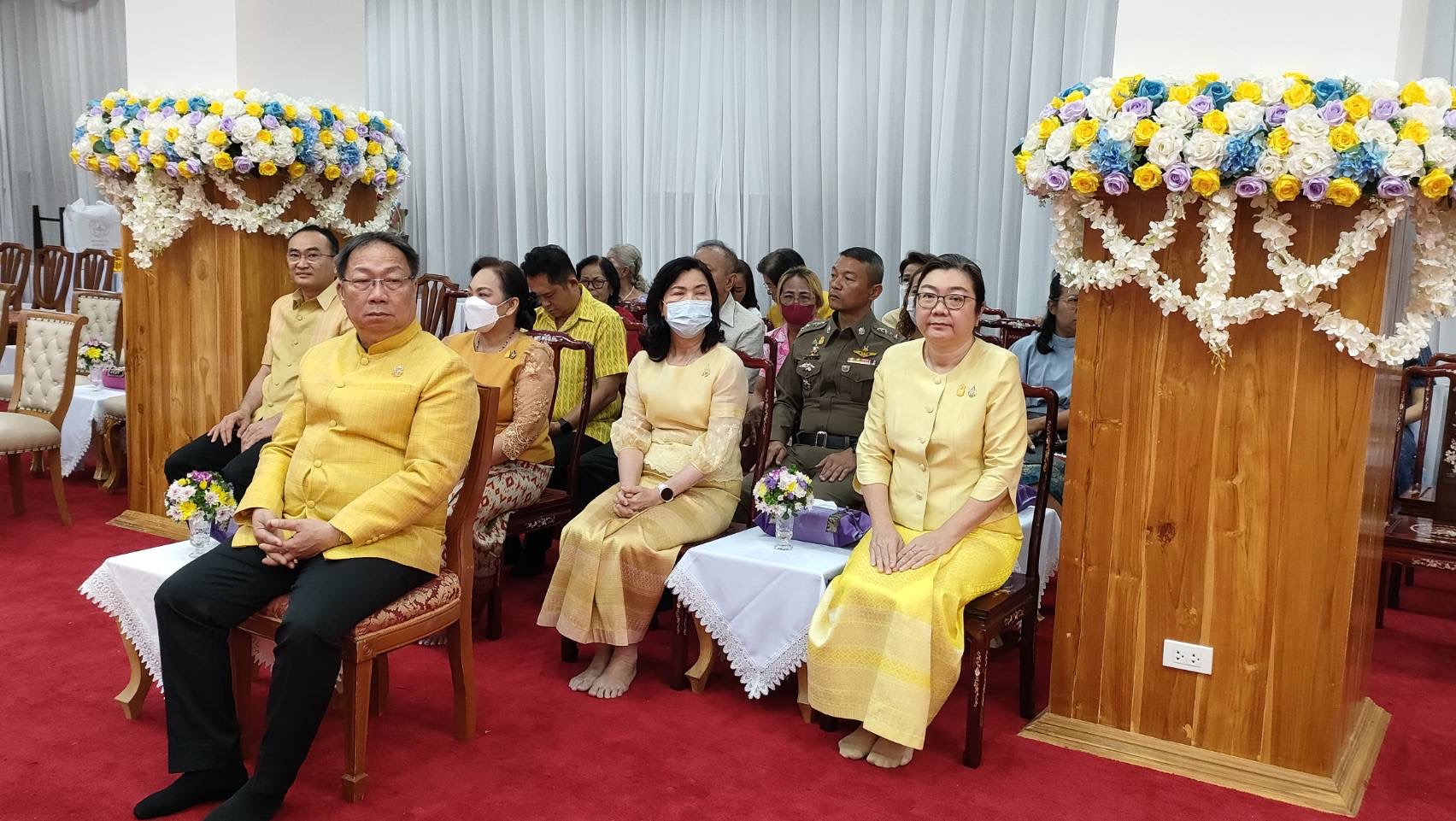 พช. ฉะเชิงเทรา ร่วมพิธีลาสิกขาสามเณร โครงการบรรพชาสามเณรภาคฤดูร้อนถวายเป็นพระราชกุศลแต่พระบาทสมเด็จพระเจ้าอยู่หัวเนื่องในโอกาสพิธีมหามงคลเฉลิมพระชนมพรรษา 6 รอบ 28 กรกฎาคม 2567