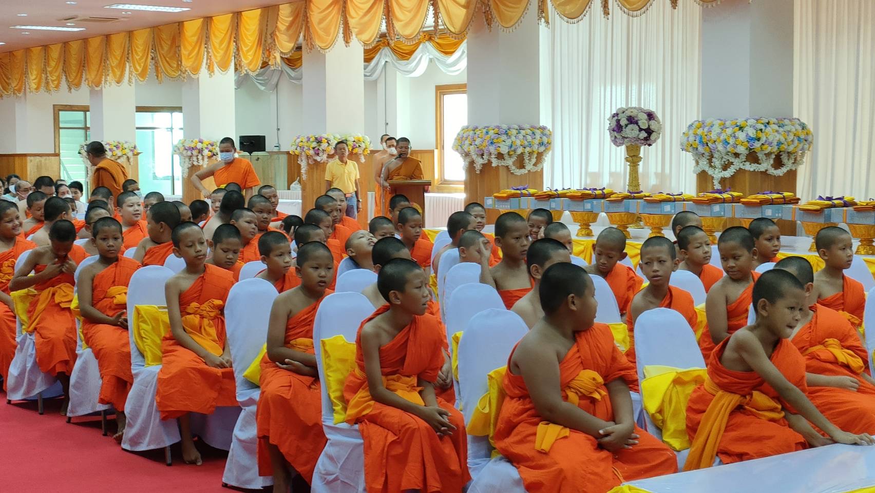 พช. ฉะเชิงเทรา ร่วมพิธีลาสิกขาสามเณร โครงการบรรพชาสามเณรภาคฤดูร้อนถวายเป็นพระราชกุศลแต่พระบาทสมเด็จพระเจ้าอยู่หัวเนื่องในโอกาสพิธีมหามงคลเฉลิมพระชนมพรรษา 6 รอบ 28 กรกฎาคม 2567