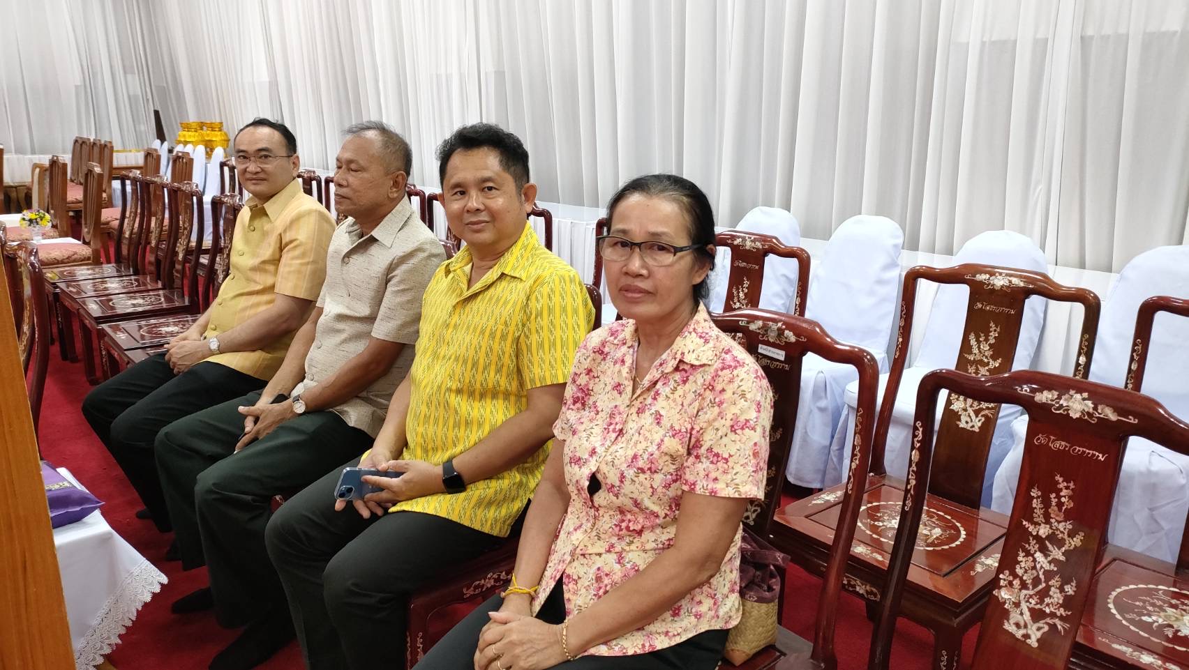พช. ฉะเชิงเทรา ร่วมพิธีลาสิกขาสามเณร โครงการบรรพชาสามเณรภาคฤดูร้อนถวายเป็นพระราชกุศลแต่พระบาทสมเด็จพระเจ้าอยู่หัวเนื่องในโอกาสพิธีมหามงคลเฉลิมพระชนมพรรษา 6 รอบ 28 กรกฎาคม 2567