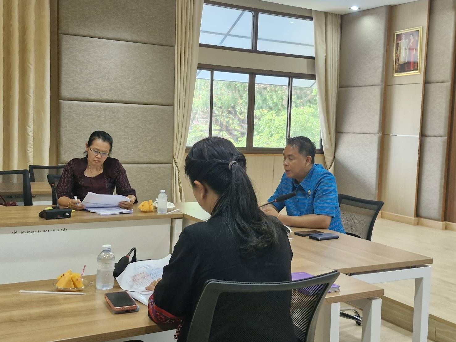 พช. ฉะเชิงเทรา ลงพื้นที่นิเทศ สำนักงานพัฒนาชุมชนอำเภอพนมสารคาม