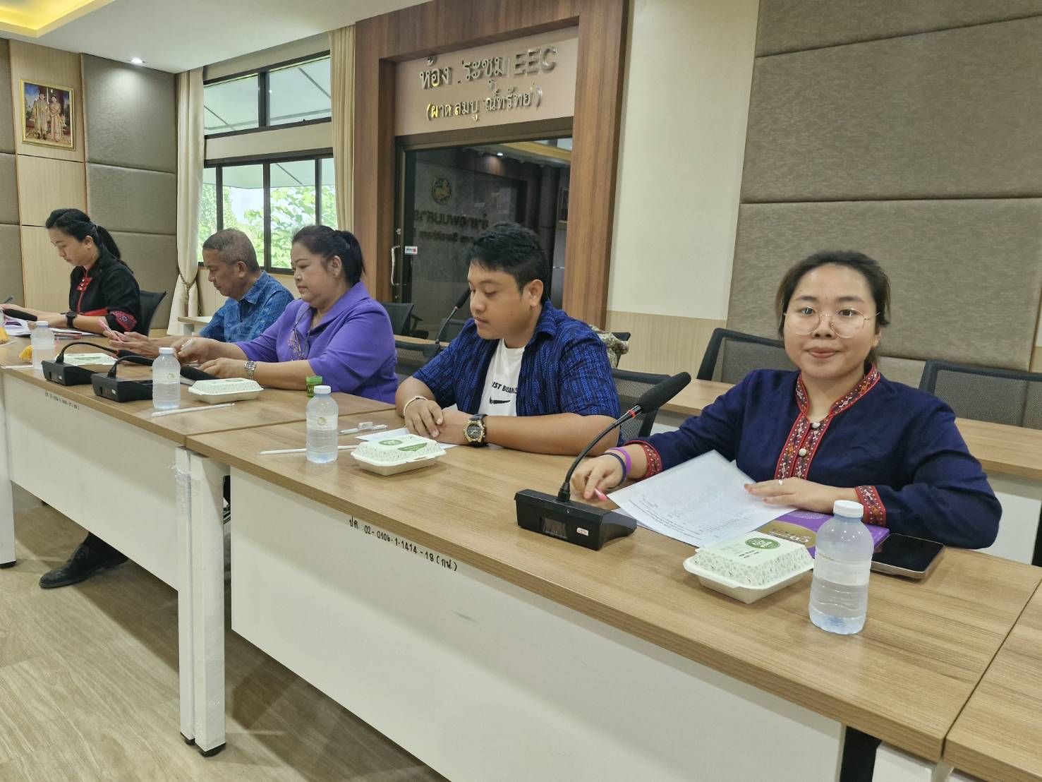 พช. ฉะเชิงเทรา ลงพื้นที่นิเทศ สำนักงานพัฒนาชุมชนอำเภอพนมสารคาม