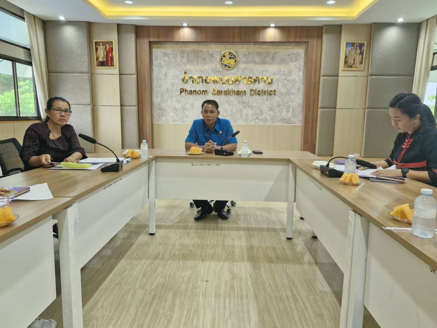 พช. ฉะเชิงเทรา ลงพื้นที่นิเทศ สำนักงานพัฒนาชุมชนอำเภอพนมสารคาม