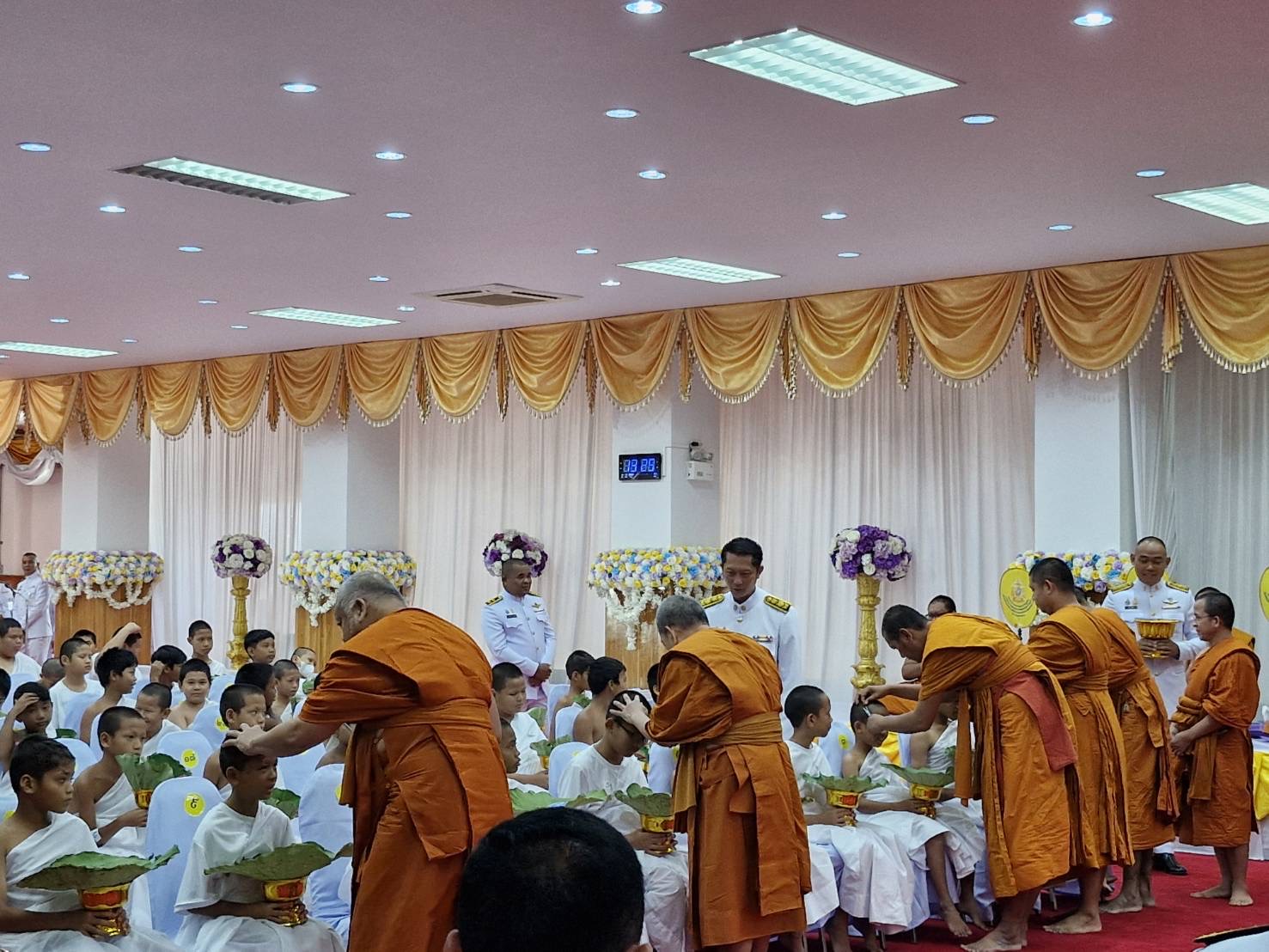 พช. ฉะเชิงเทรา ร่วมพิธีบรรพชาสามเณรภาคฤดูร้อนเฉลิมพระเกียรติพระบาทสมเด็จพระเจ้าอยู่หัวเนื่องในโอกาสมหามงคลเฉลิมพระชนมพรรษา 6 รอบ 28 กรกฎาคม 2567