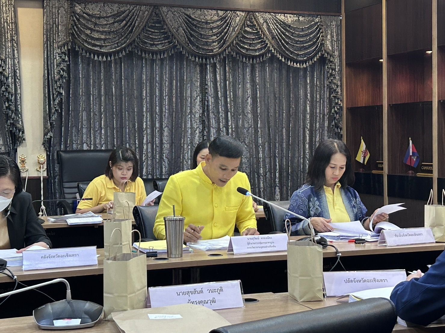 พช.ฉะเชิงเทรา ร่วมประชุมคณะกรรมการพนักงานส่วนตำบลจังหวัดฉะเชิงเทรา ครั้งที่ ๕/๒๕๖๗