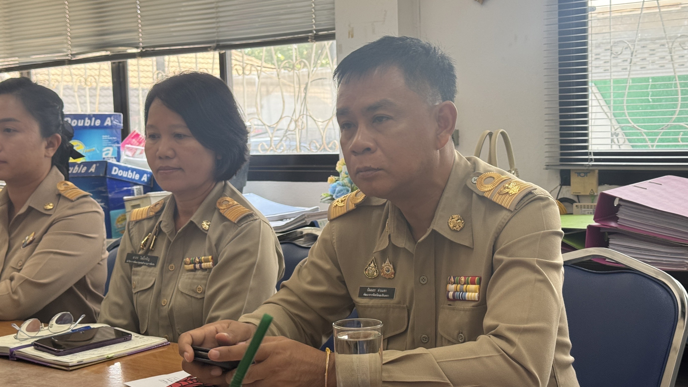 พช. ฉะเชิงเทรา รับการตรวจราชการของผู้ตรวจราชการกรมการพัฒนาชุมชน