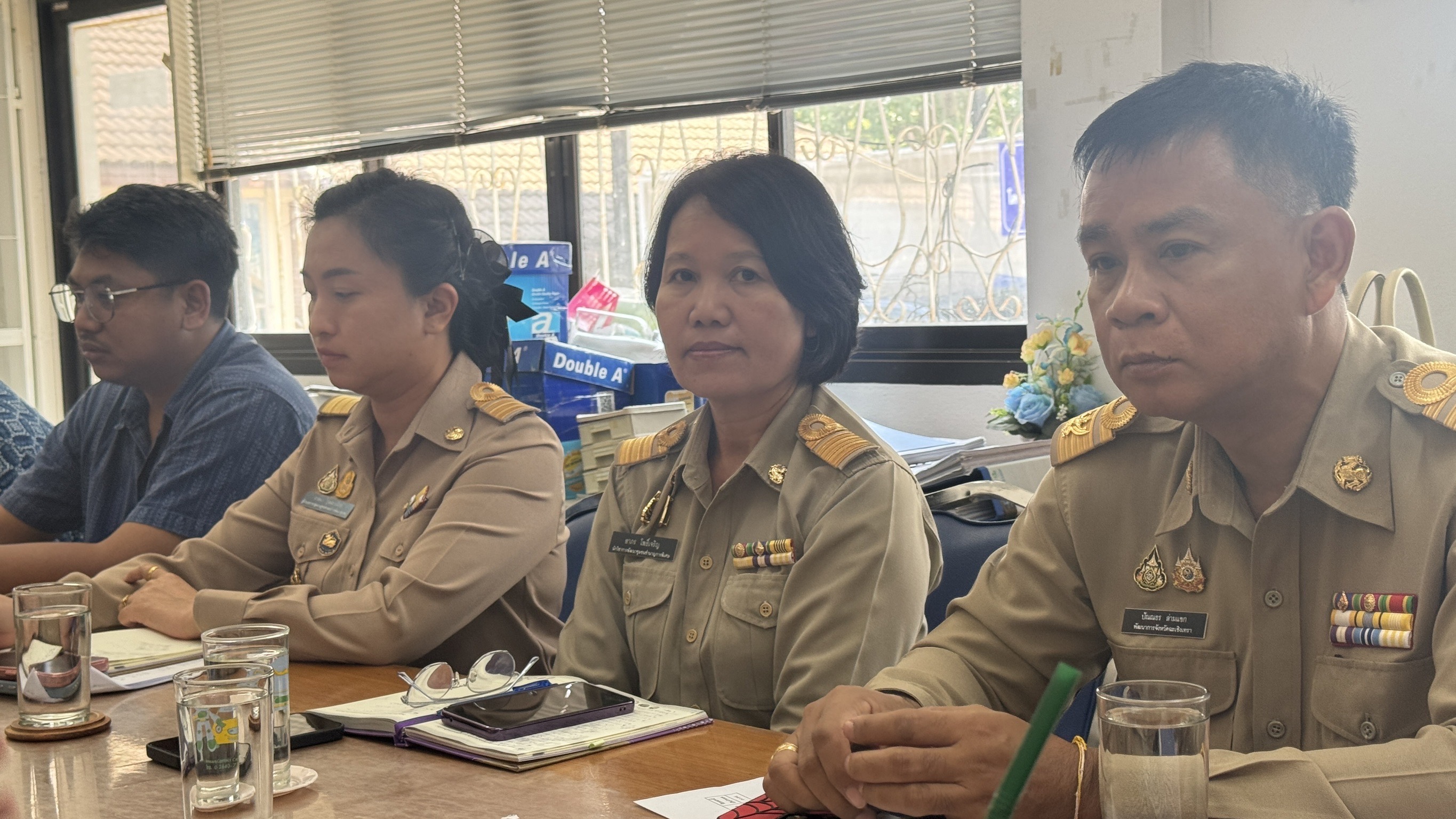 พช. ฉะเชิงเทรา รับการตรวจราชการของผู้ตรวจราชการกรมการพัฒนาชุมชน