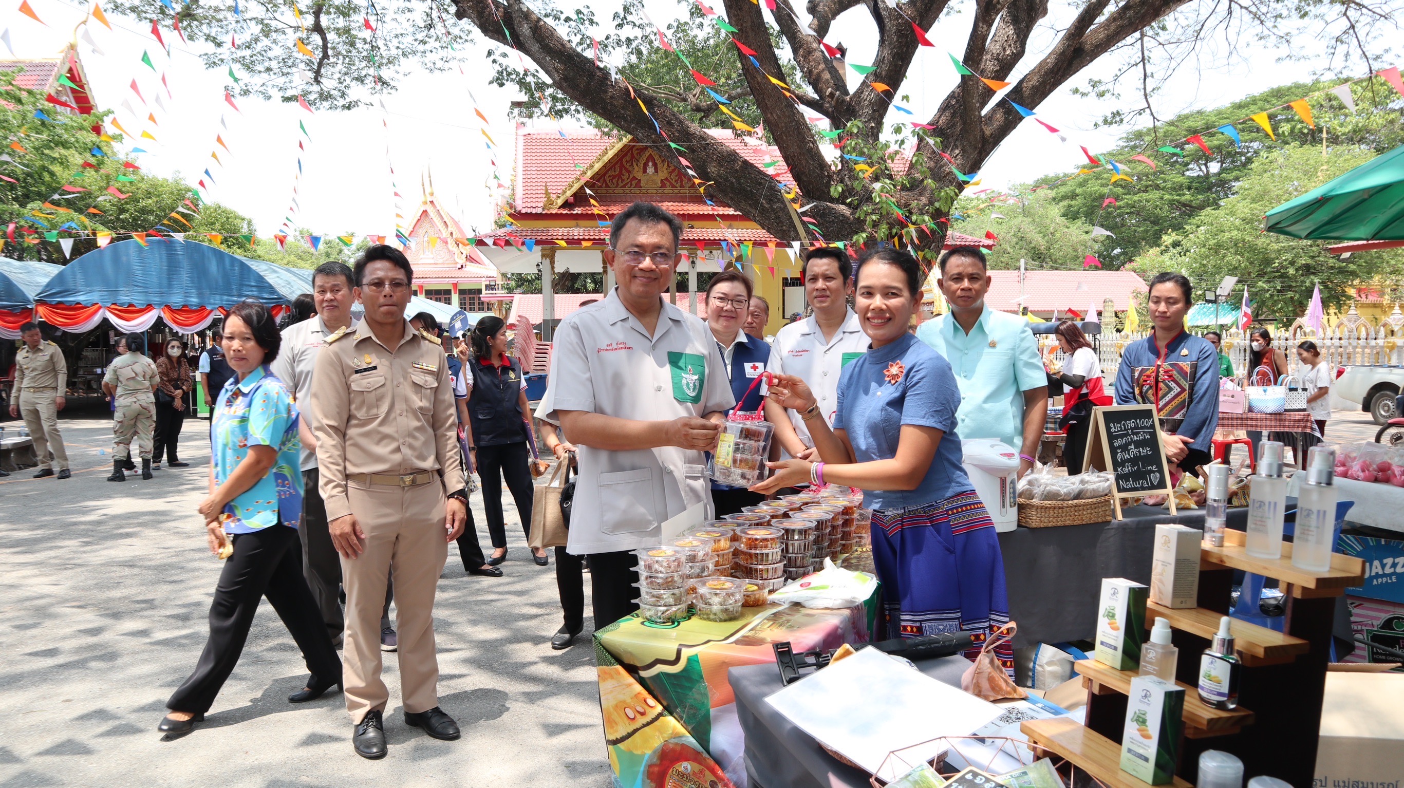 พช. ฉะเชิงเทรา ร่วมโครงการ “จังหวัดฉะเชิงเทรา บำบัดทุกข์ บำรุงสุข สร้างรอยยิ้มให้ประชาชน” ประจำปีงบประมาณ พ.ศ. 2567