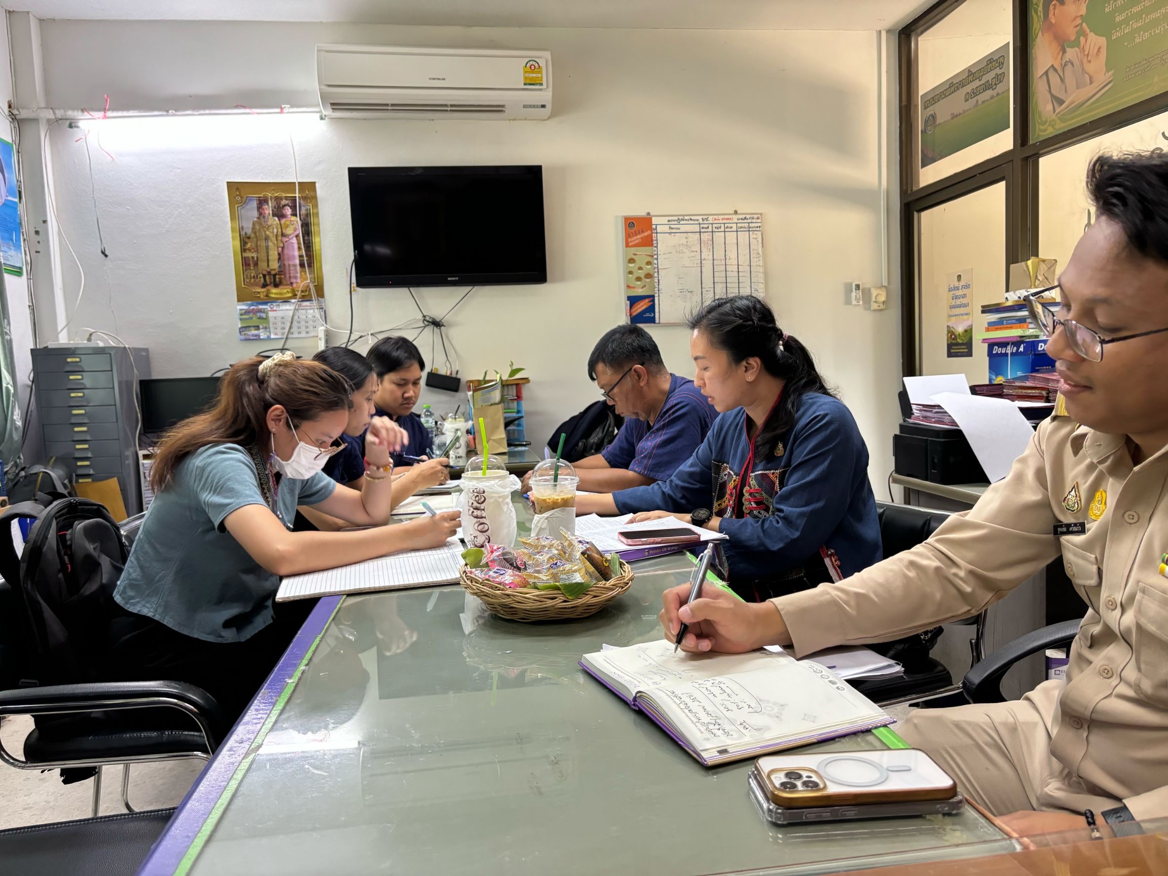 พช. ฉะเชิงเทรา ลงพื้นที่นิเทศ สำนักงานพัฒนาชุมชนอำเภอแปลงยาว