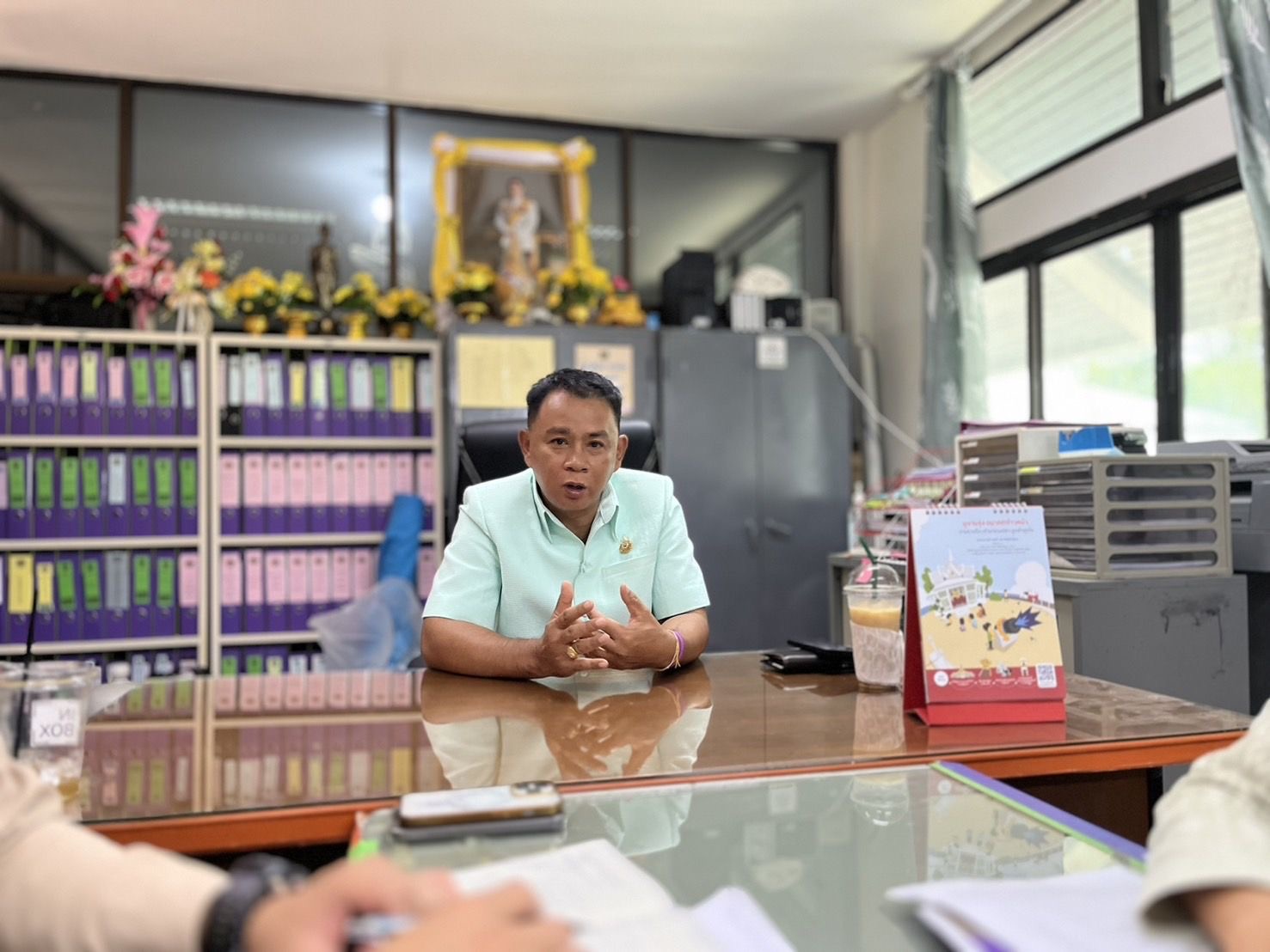 พช. ฉะเชิงเทรา ลงพื้นที่นิเทศ สำนักงานพัฒนาชุมชนอำเภอแปลงยาว
