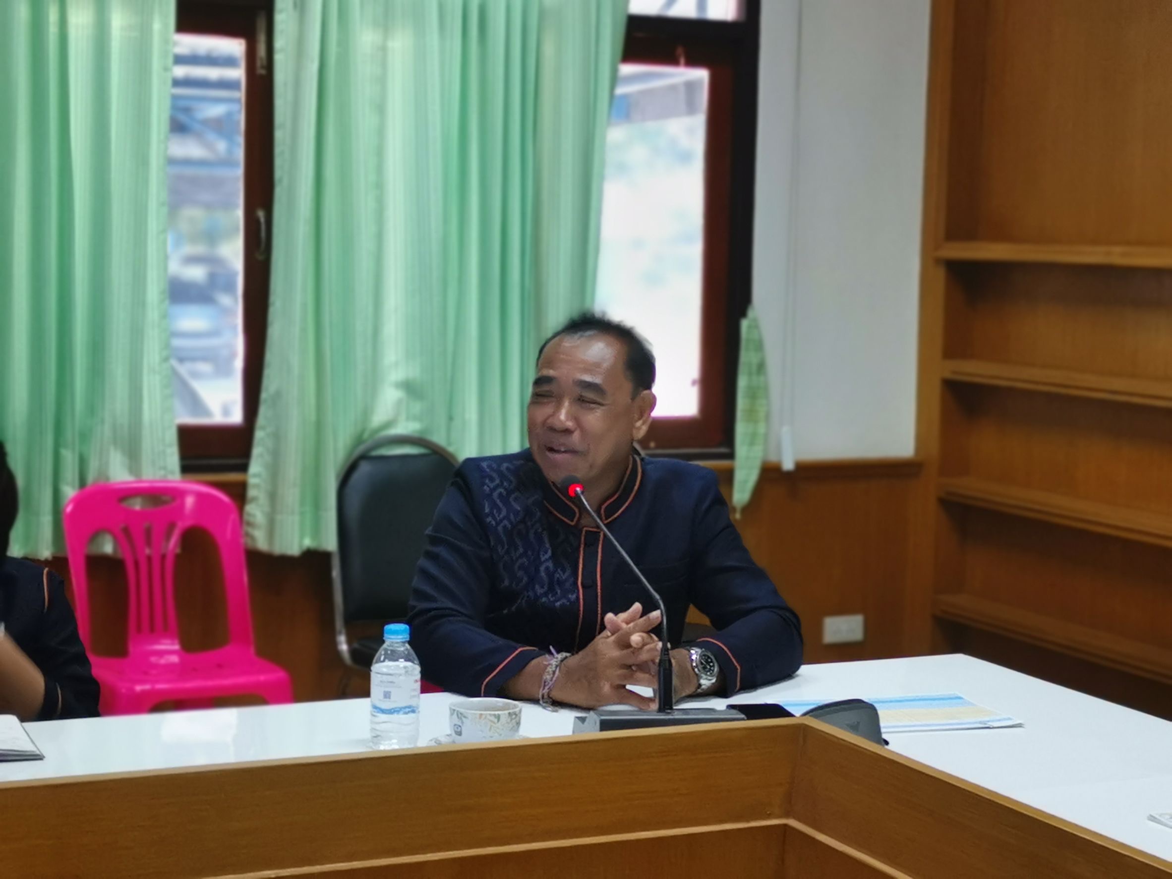 พช. ฉะเชิงเทรา ลงพื้นที่นิเทศ สำนักงานพัฒนาชุมชนอำเภอท่าตะเกียบ