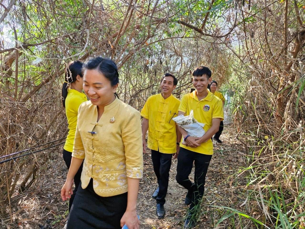 พช. ฉะเชิงเทรา ลงพื้นที่นิเทศ สำนักงานพัฒนาชุมชนอำเภอบ้านโพธิ์