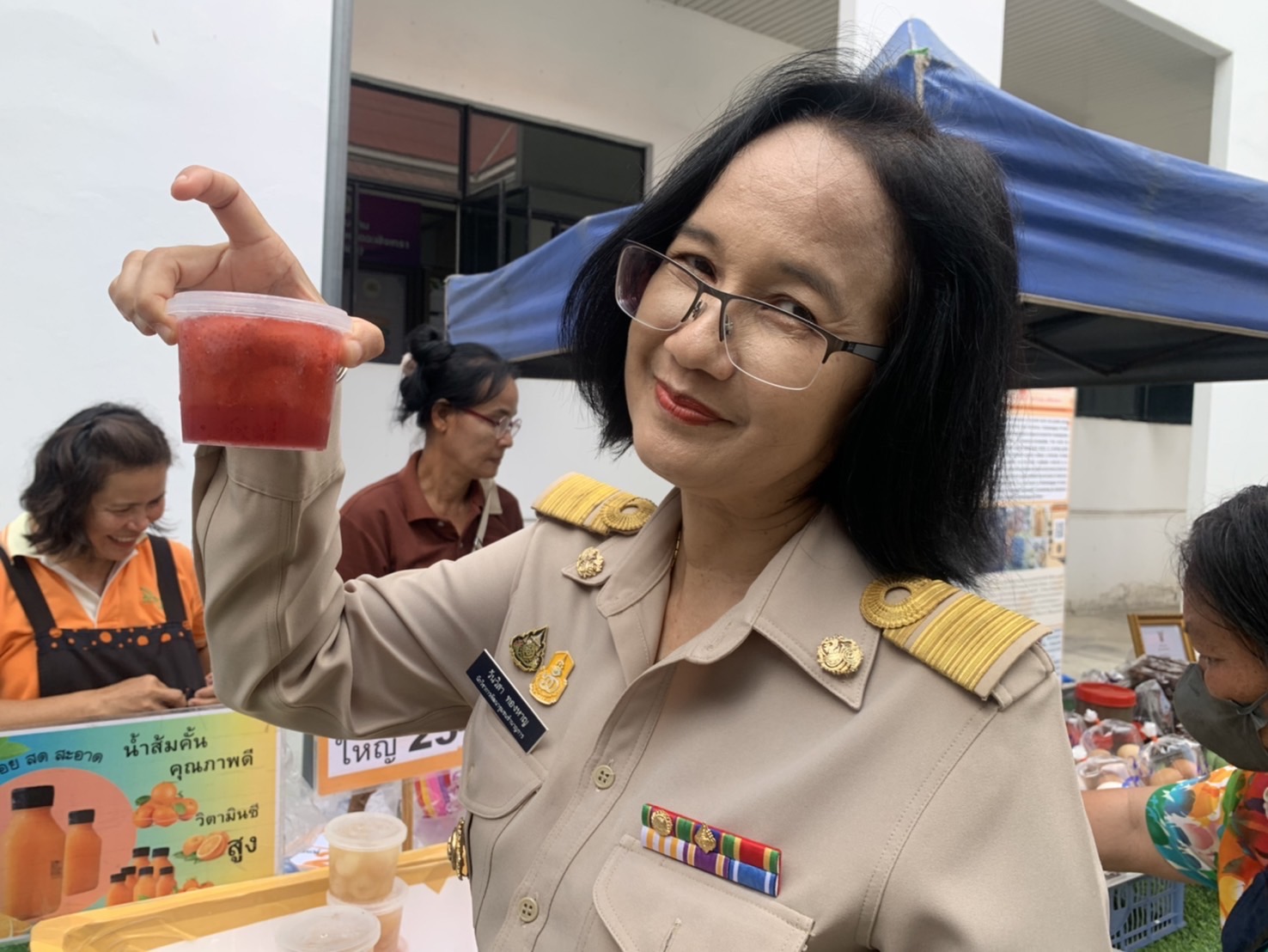 พช. ฉะเชิงเทรา จัดกิจกรรม “ตลาดกลางลาน@ศาลากลาง8ริ้ว”