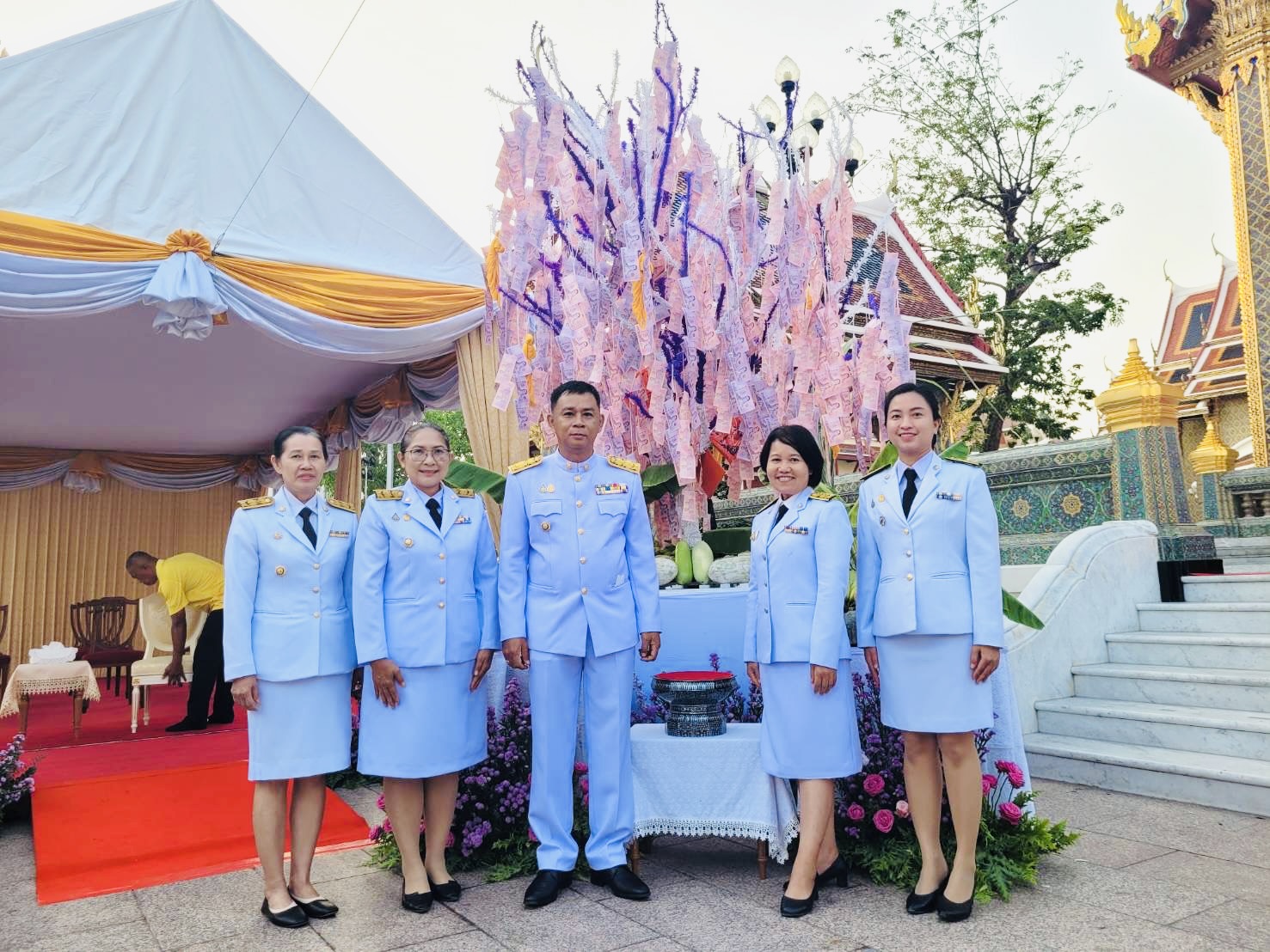 พช. ฉะเชิงเทรา ร่วมพิธีทอดผ้าป่าสมทบกองทุนพัฒนาเด็กชนบท ในพระราชูปถัมภ์สมเด็จพระเทพรัตนราชสุดา ฯ สยามบรมราชกุมารี ประจำปี 2567