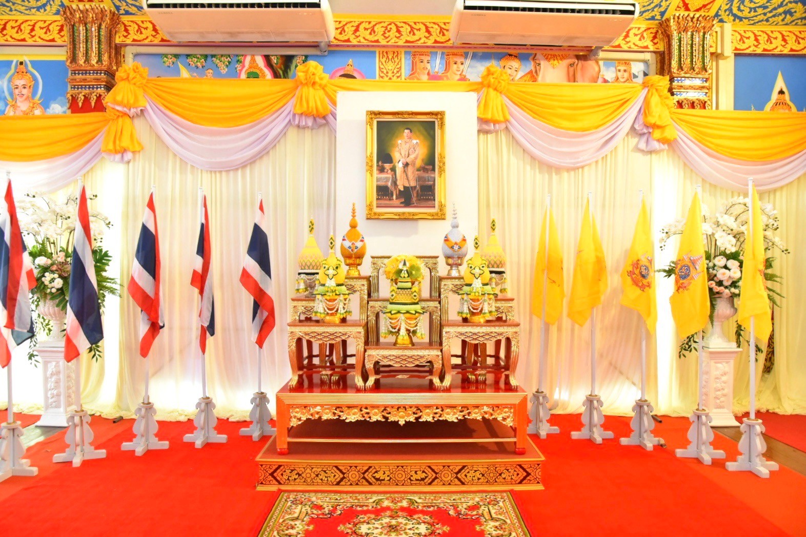 พช. ฉะเชิงเทรา ร่วมพิธีเจริญพระพุทธมนต์เฉลิมพระเกียรติถวายพระพรชัยมงคลแด่ พระบาทสมเด็จพระเจ้าอยู่หัว เนื่องในโอกาสวันเฉลิมพระชนมพรรษา 6 รอบ 28