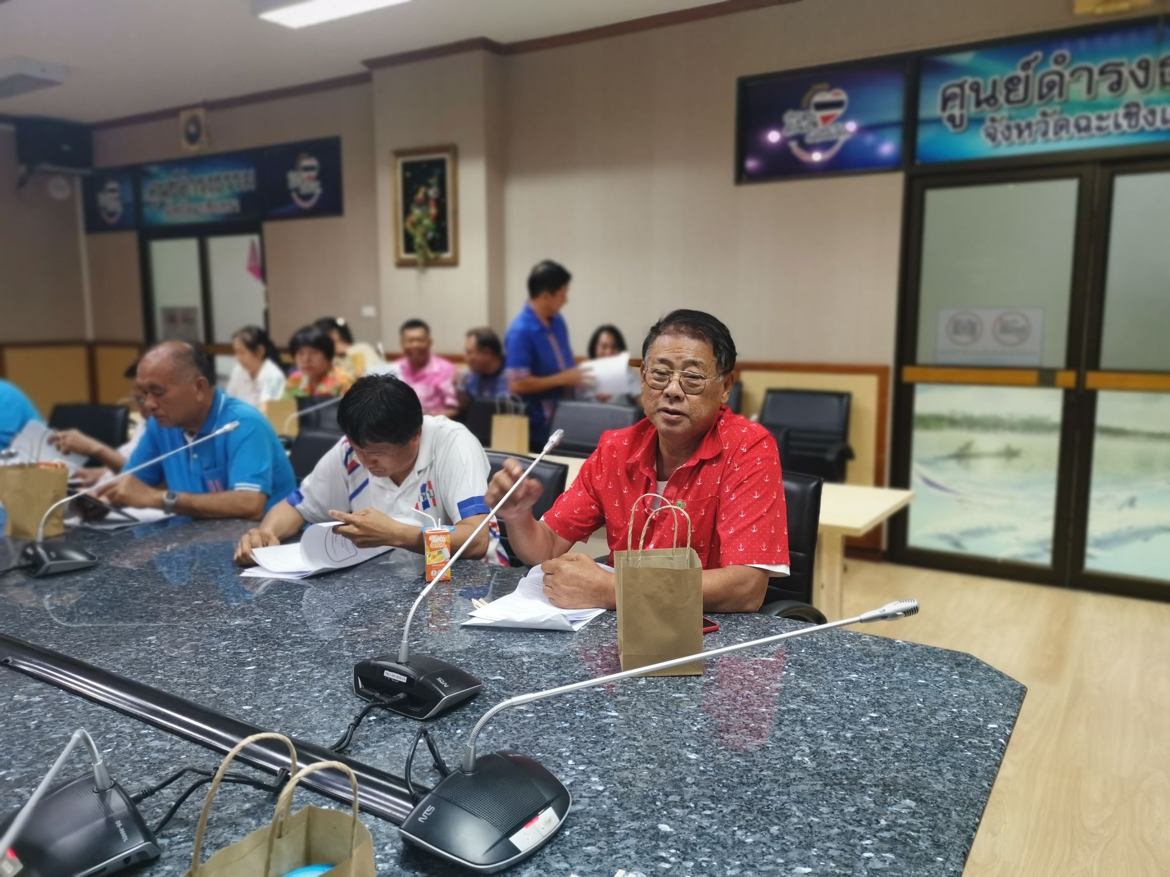 พช.ฉะเชิงเทรา ร่วมประชุมคณะกรรมการเครือข่ายกองทุนหมู่บ้านระดับจังหวัด