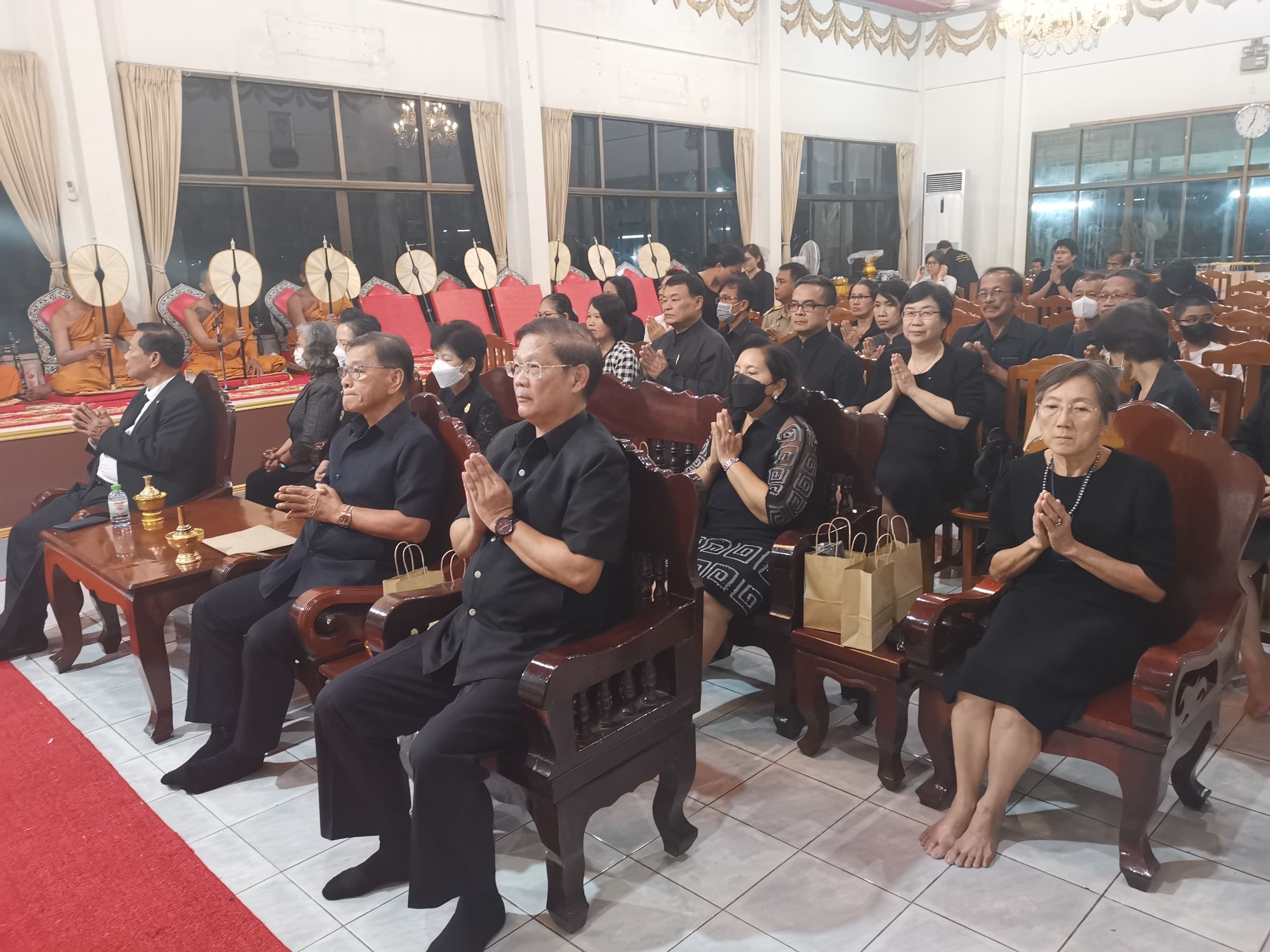 พช.ฉะเชิงเทรา ร่วมเป็นเจ้าภาพสวดอภิธรรมศพ อดีตผู้ตรวจราชการกรมการพัฒนาชุมชน