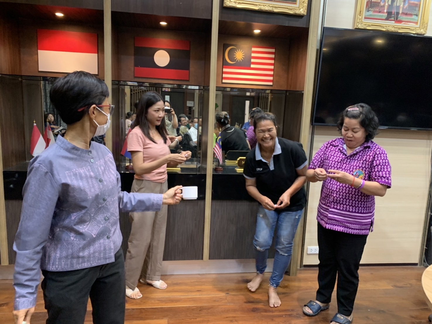 พช. ฉะเชิงเทรา จัดประชุมคณะกรรมการเครือข่าย OTOP จังหวัดฯ และผู้ผลิต ผู้ประกอบการ OTOP ระดับ 3-5 ดาว