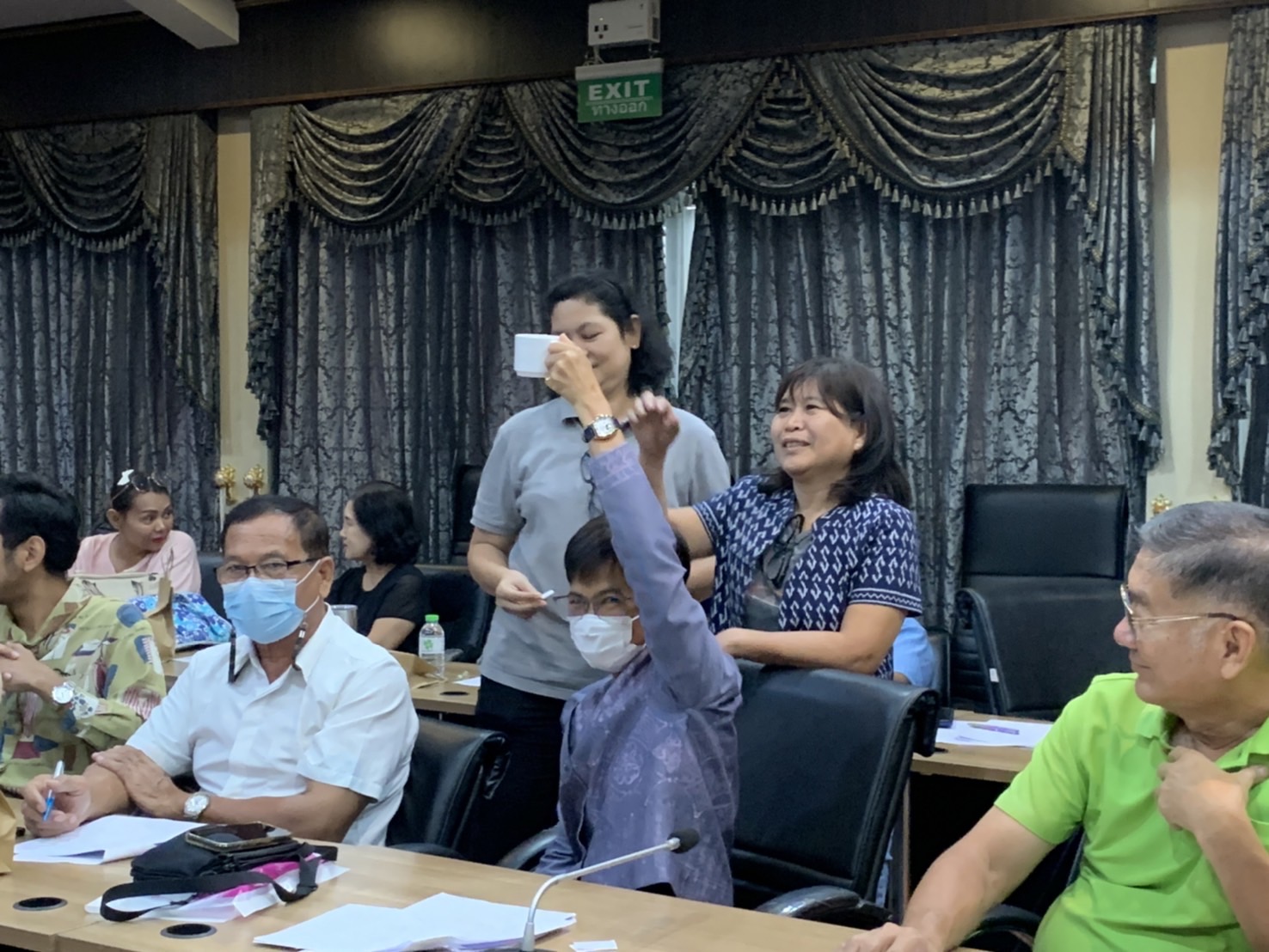 พช. ฉะเชิงเทรา จัดประชุมคณะกรรมการเครือข่าย OTOP จังหวัดฯ และผู้ผลิต ผู้ประกอบการ OTOP ระดับ 3-5 ดาว