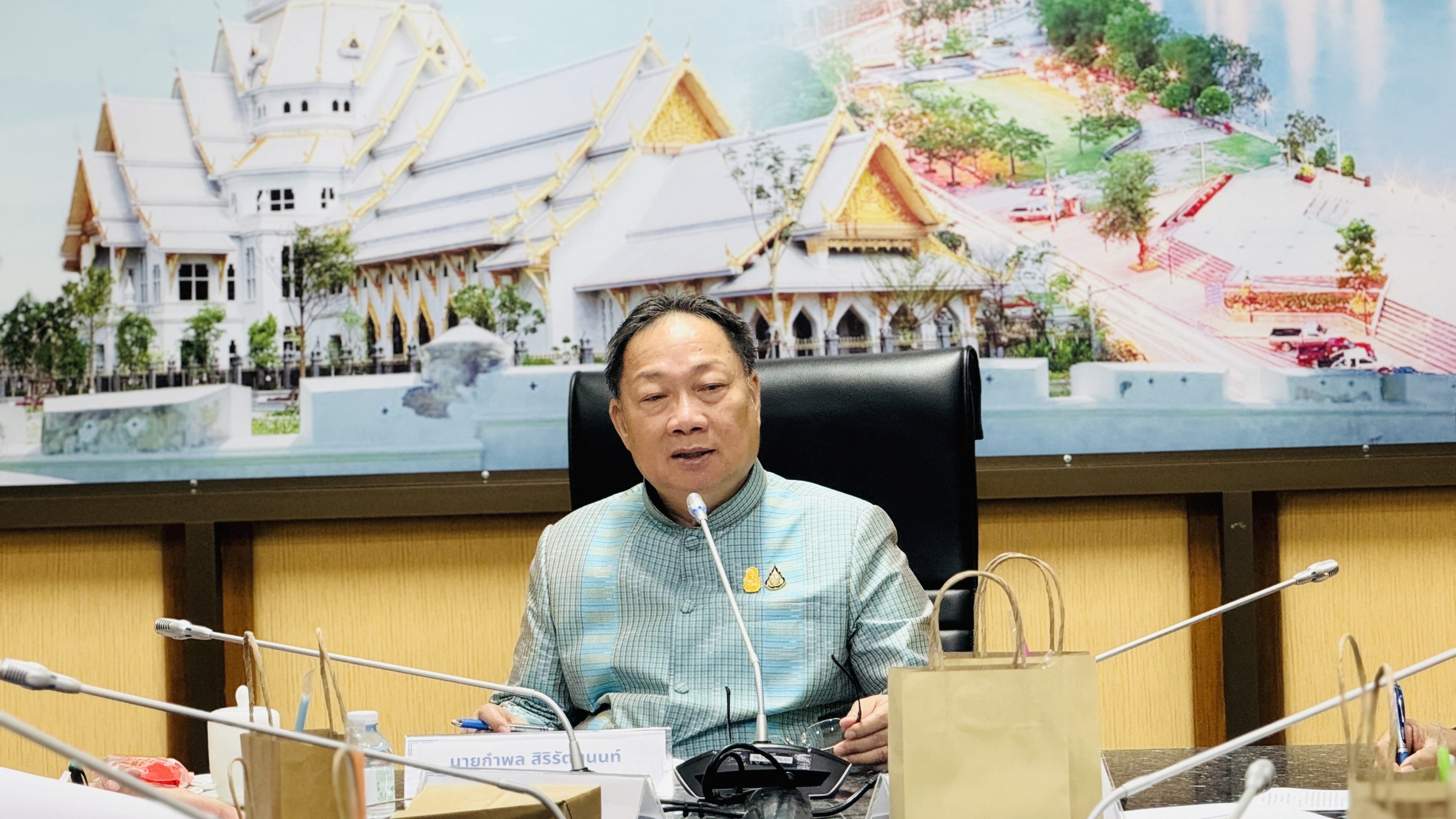 พช. ฉะเชิงเทรา ประชุมคณะทำงานติดตามและประกวดกองทุนแม่ของแผ่นดินดีเด่นระดับจังหวัด ประจำปีงบประมาณ พ.ศ. 2567