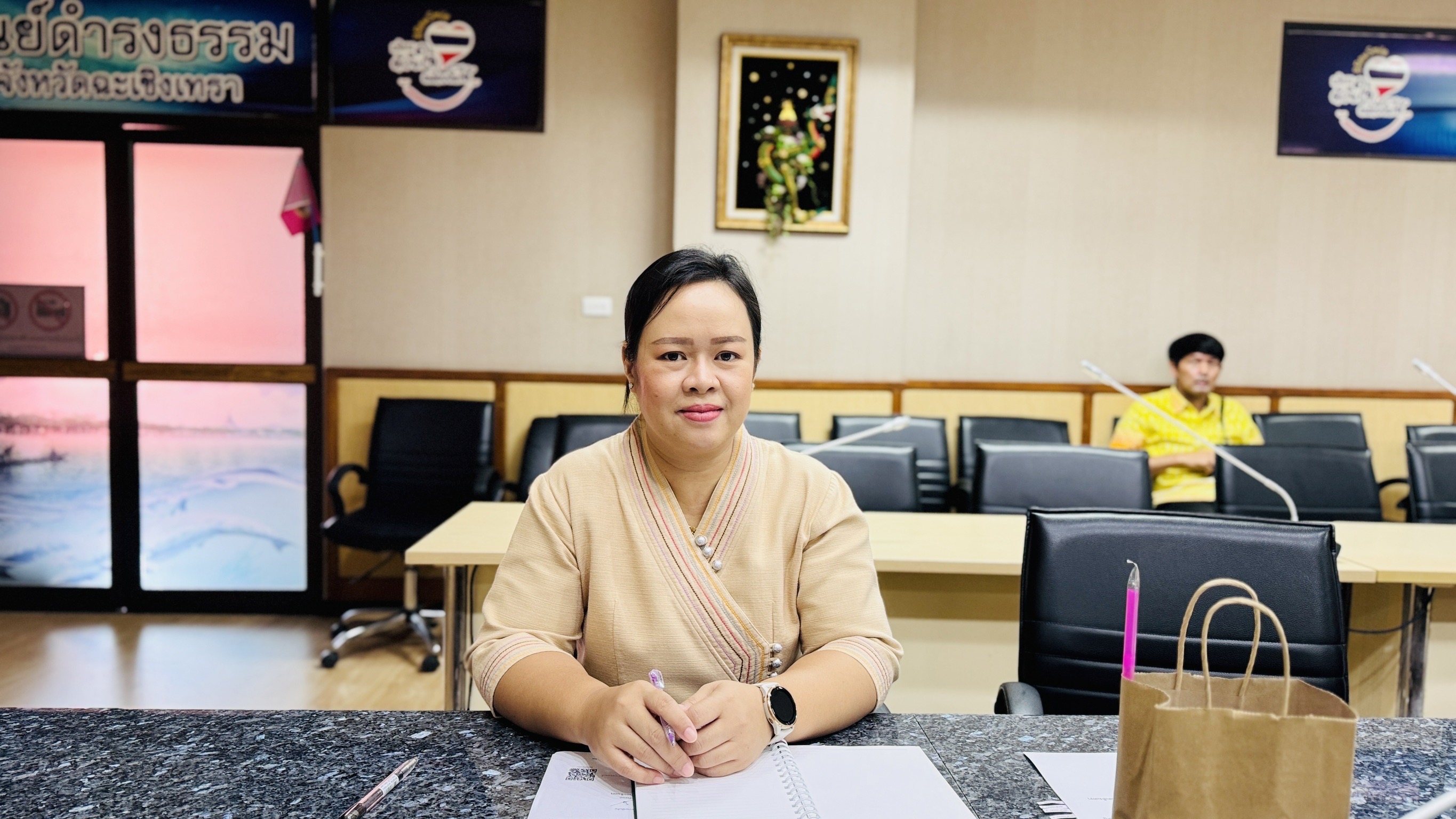 พช. ฉะเชิงเทรา ประชุมคณะทำงานติดตามและประกวดกองทุนแม่ของแผ่นดินดีเด่นระดับจังหวัด ประจำปีงบประมาณ พ.ศ. 2567