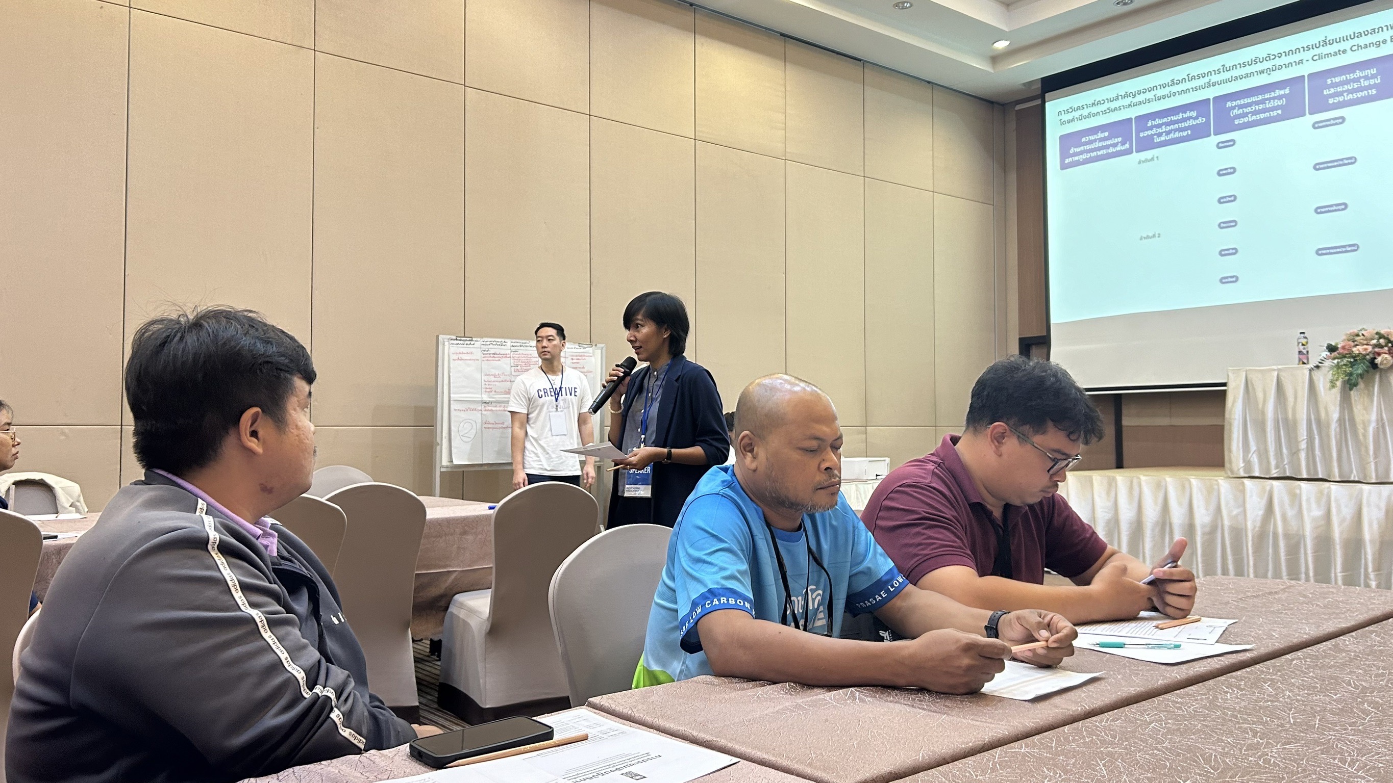 พช. ฉะเชิงเทรา ร่วมประชุมเชิงปฏิบัติการ “มุมมองทางด้านเศรษฐกิจของมาตรการทางเลือกเพื่อการปรับตัวต่อการเปลี่ยนแปลงสภาพภูมิอากาศ”