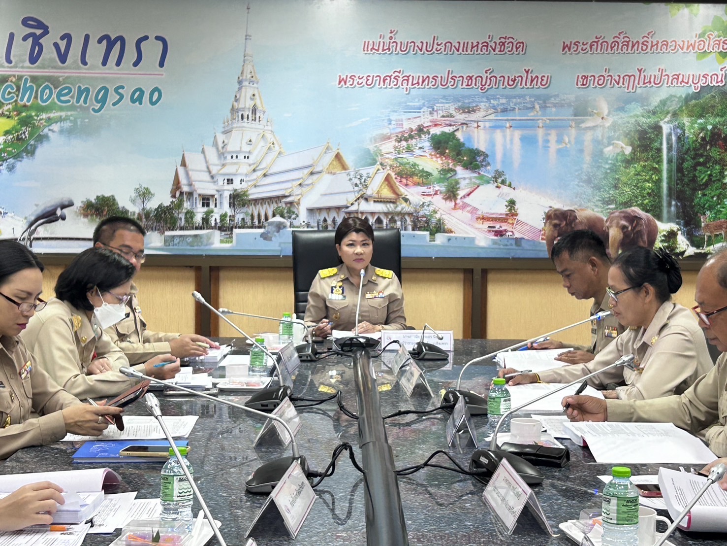 “จังหวัดฉะเชิงเทรา ประชุมคณะอนุกรรมการบริหารกองทุนพัฒนาบทบาทสตรีจังหวัดฉะเชิงเทรา ครั้งที่ 4/2567”