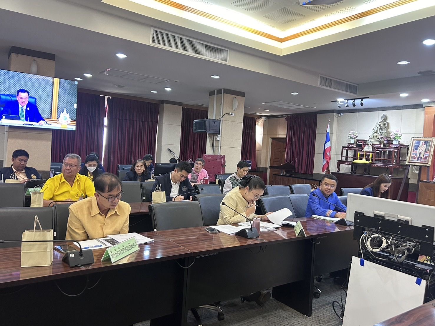 พช.ฉะเชิงเทรา ร่วมประชุมขับเคลื่อนและติดตามนโยบายของรัฐบาลและภารกิจสำคัญของกระทรวงมหาดไทย