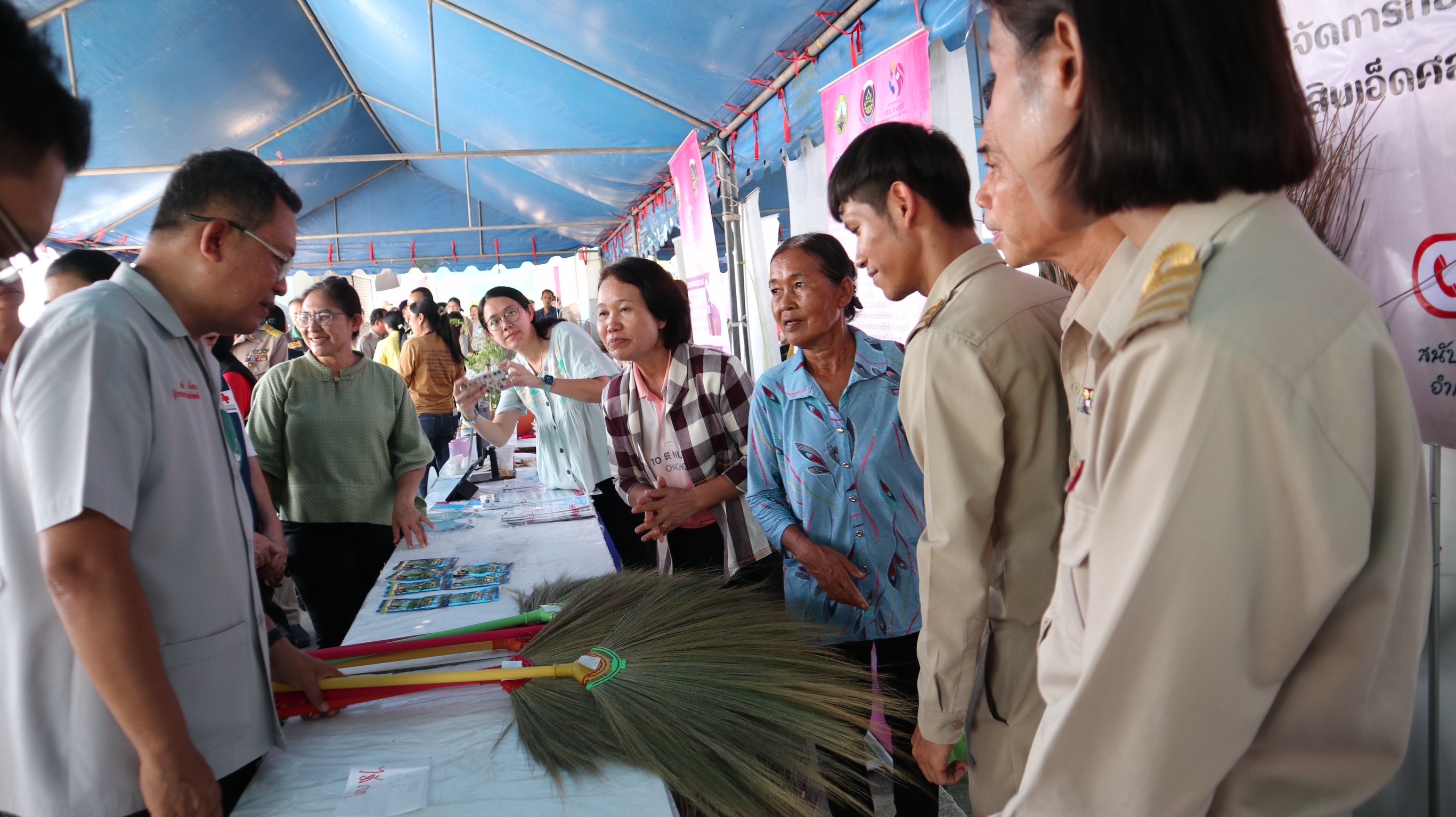 พช. ฉะเชิงเทรา ร่วมโครงการ “จังหวัดฉะเชิงเทรา บำบัดทุกข์ บำรุงสุข สร้างรอยยิ้มให้ประชาชน” ประจำปีงบประมาณ พ.ศ. 2567