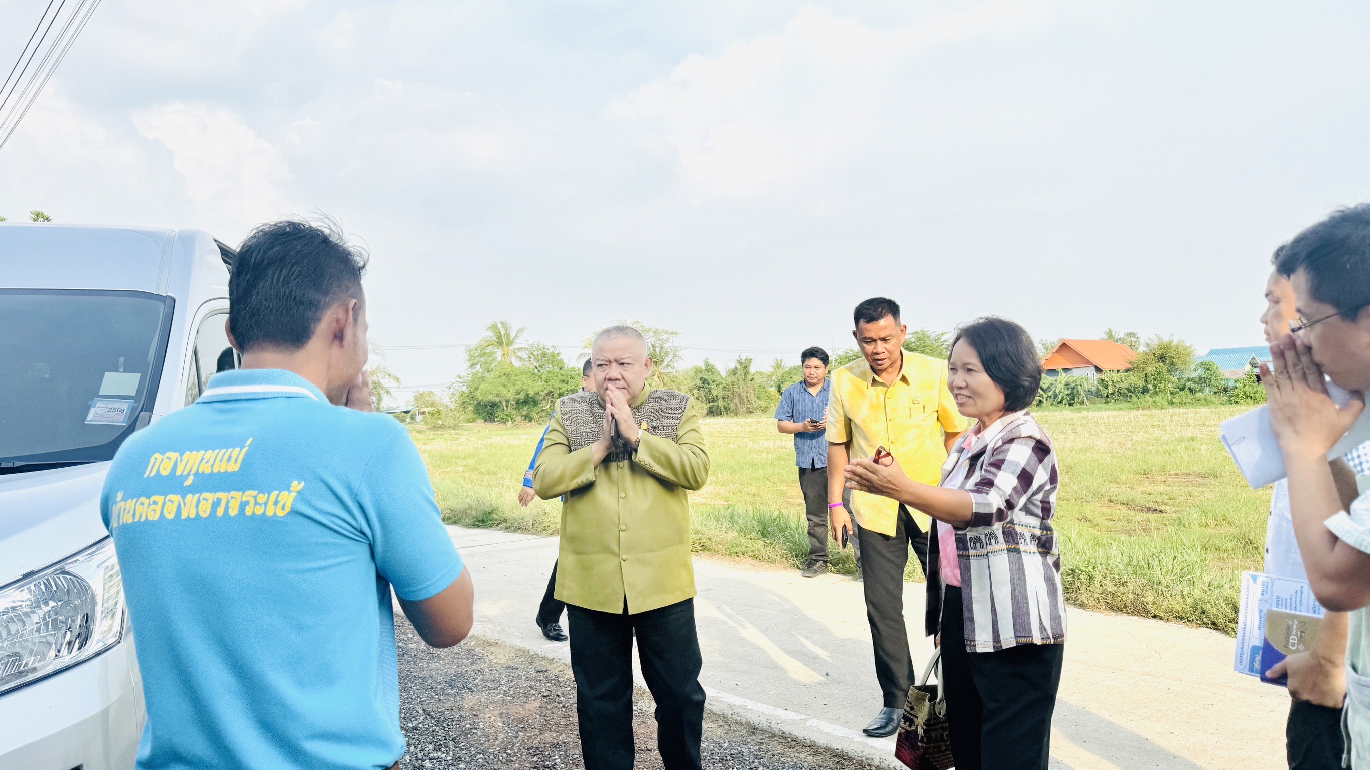 พช. ฉะเชิงเทรา ร่วมตรวจเยี่ยมการดำเนินงานป้องกันและแก้ไขปัญหายาเสพติด กองทุนแม่ของแผ่นดิน